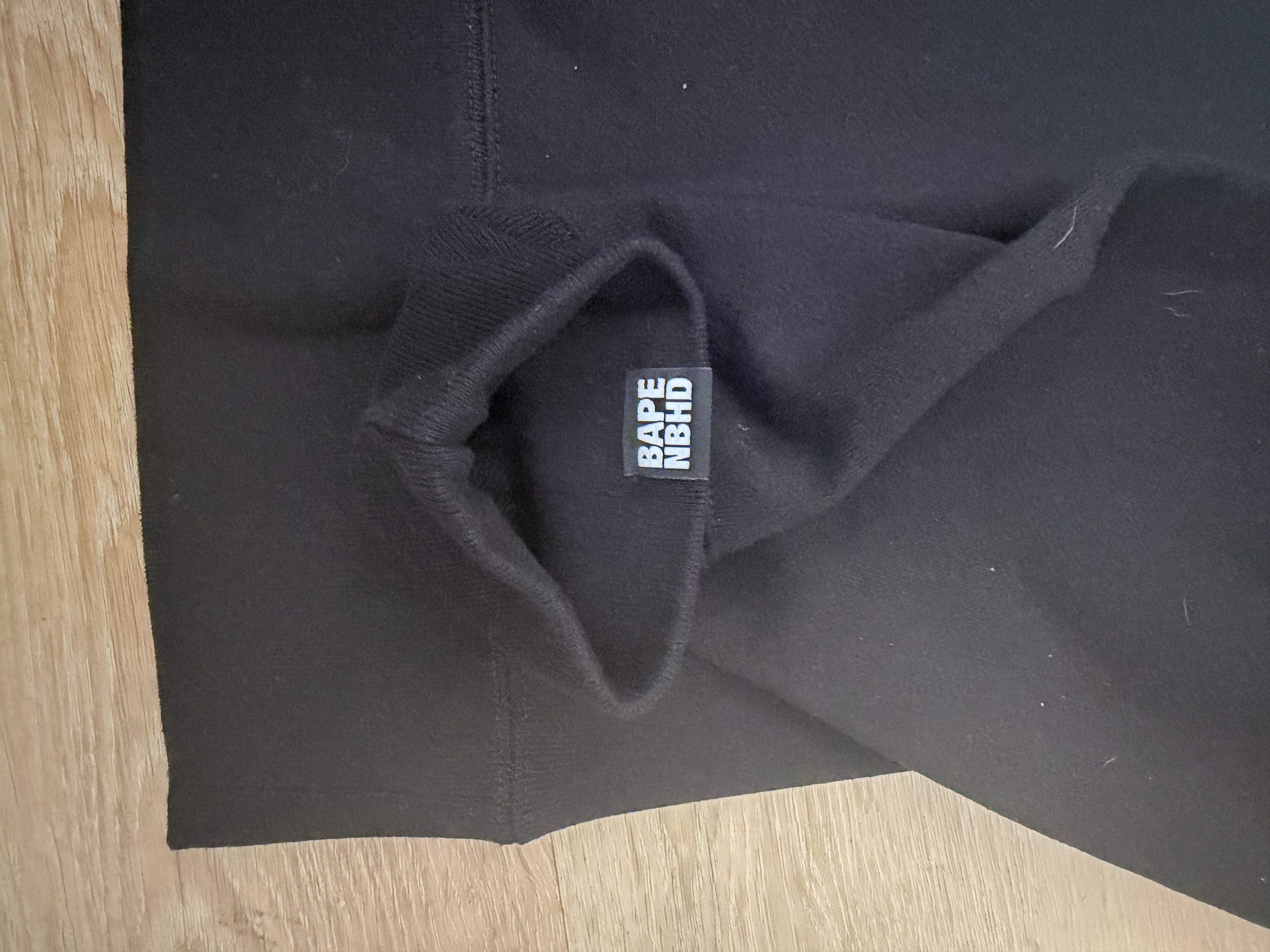 BAPE X Neighborhood Ape & Skull Crewneck Black
