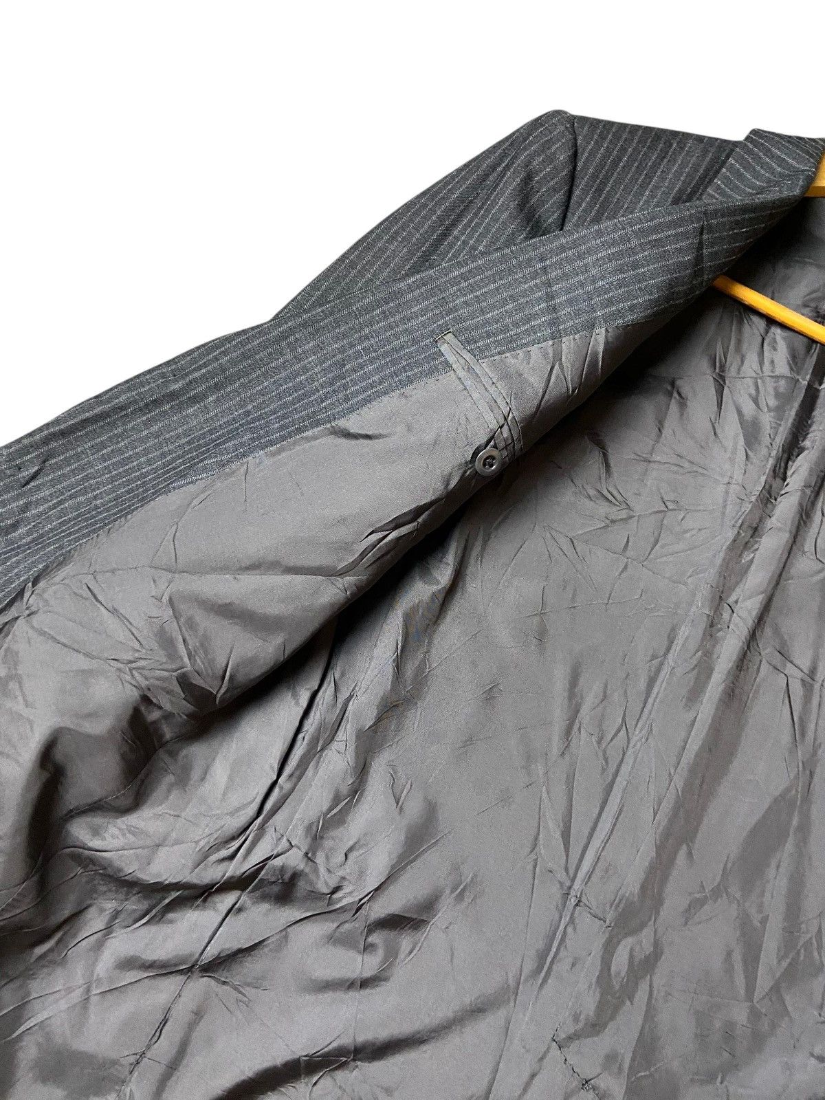 Calvin Klein × Designer × Vintage CK Calvin Klein Stripes Light Coat (121) Size US XXS / EU 40 - 3 Thumbnail