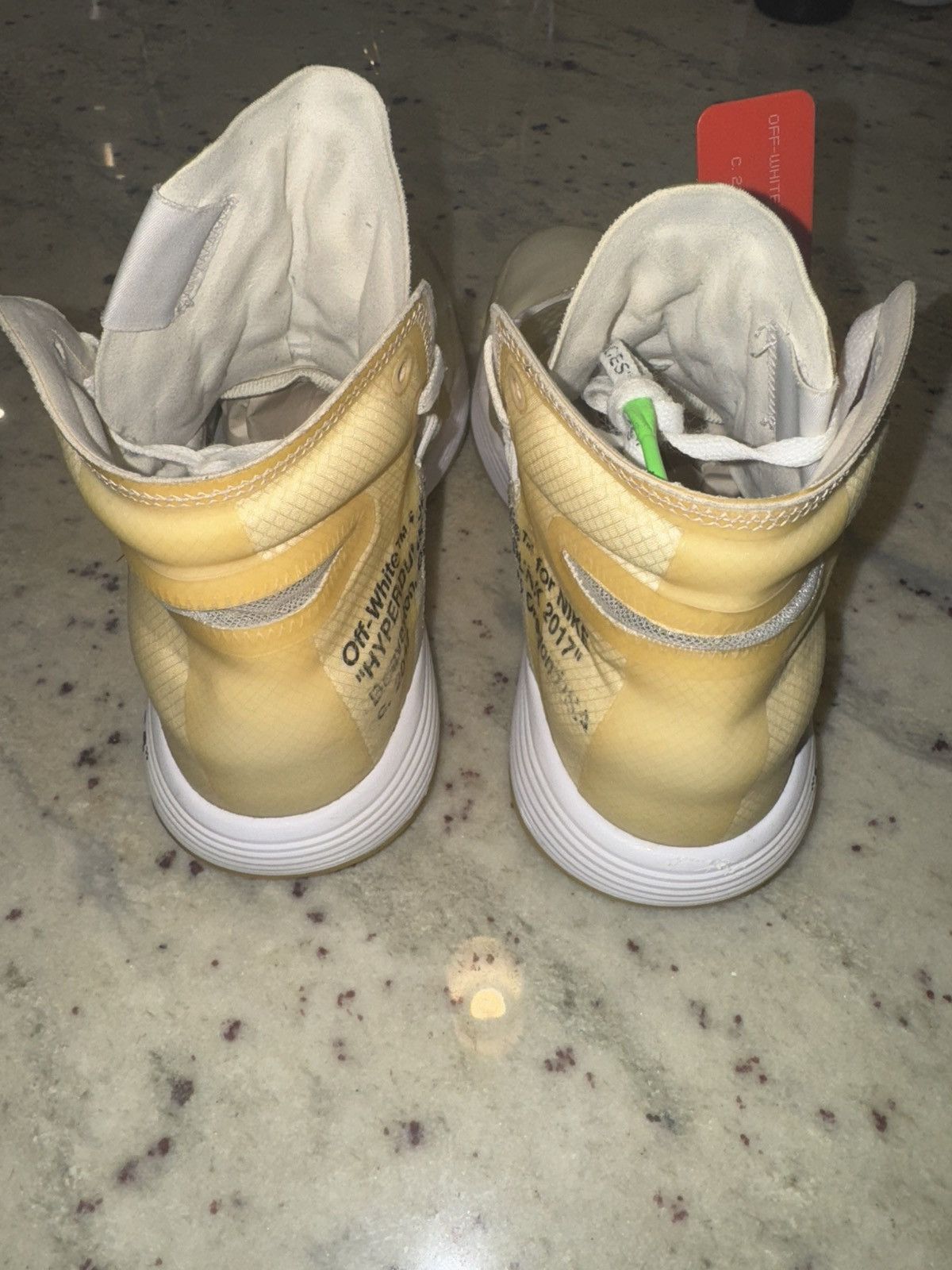 Nike × Off-White Off White x Nike Hyperdunks 2017 Size US 9.5 / EU 42-43 - 6 Thumbnail