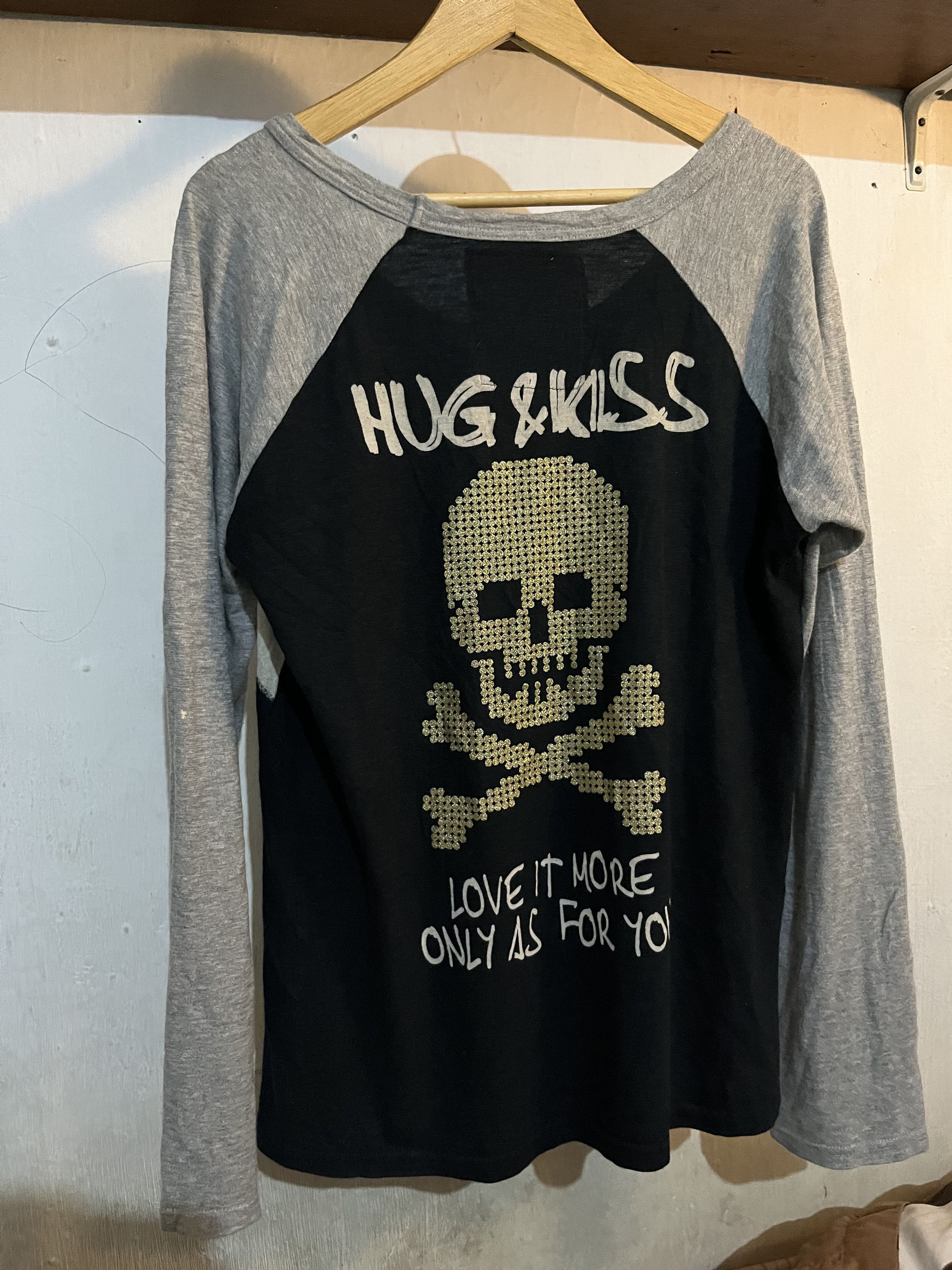 20471120 × Hysteric Glamour × Japanese Brand Dig Deep Japanese Brand Women Face Print Long Sleeve Size L / US 10 / IT 46 - 7 Thumbnail