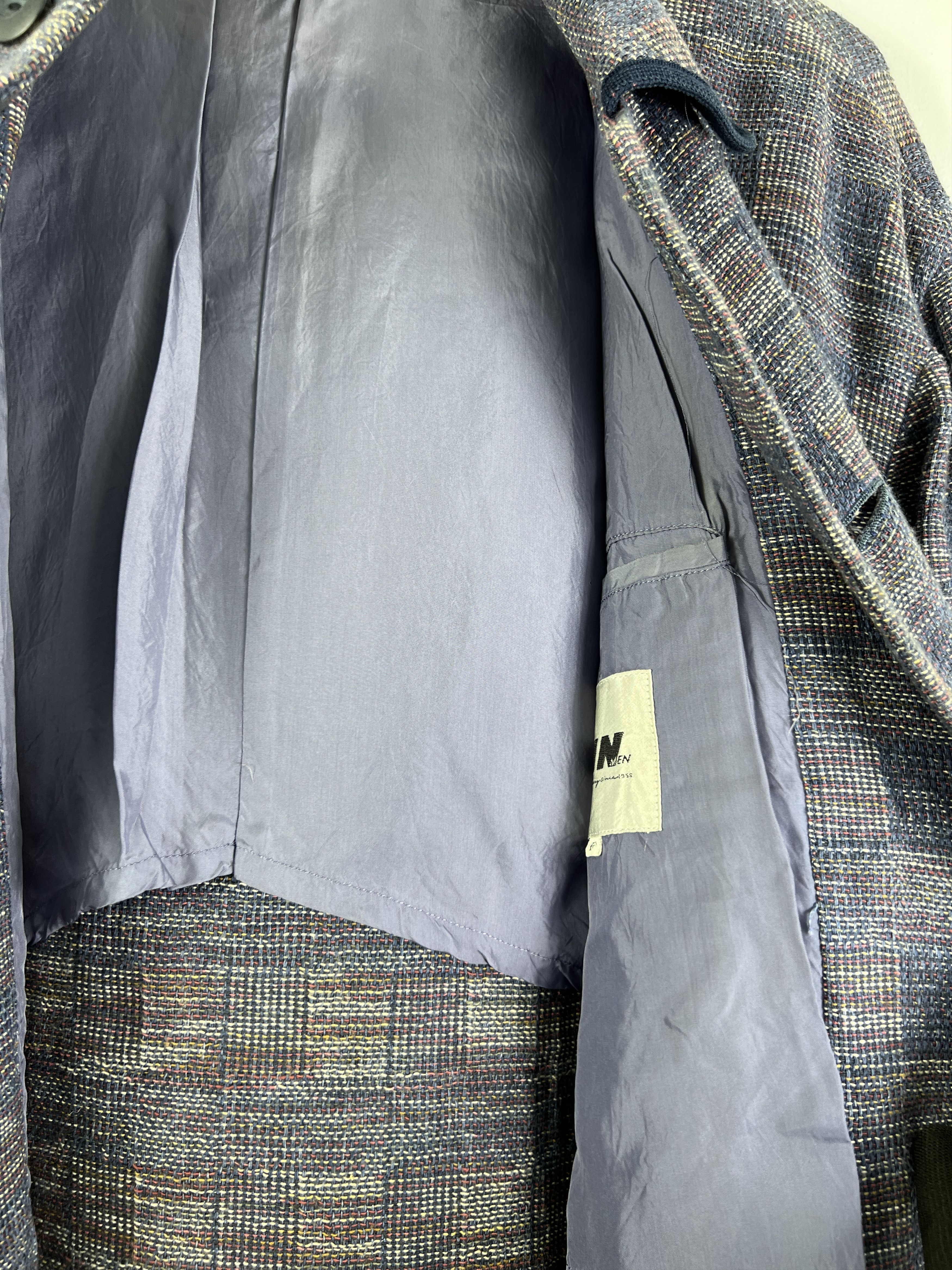 JUN MEN JUN Men Knit Blazer GTMP269 Size 46R - 5 Thumbnail
