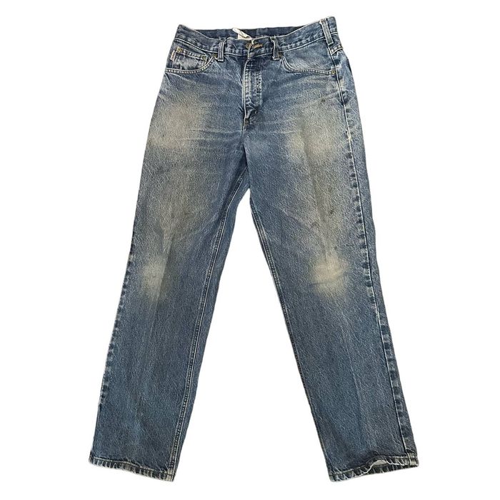 Carhartt Carhartt Straight Leg Relaxed Fit Raw & Faded Jeans B160 DST ...