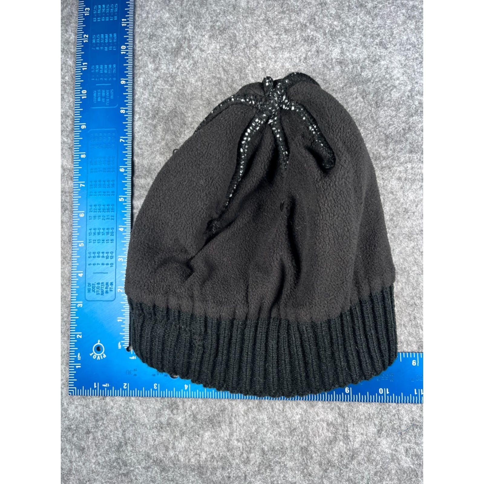 Vintage Bluetooth Beanie Beanie Adult One Size Black White Fair Isle Knit Acrylic Blend Ski Size ONE SIZE - 7 Thumbnail