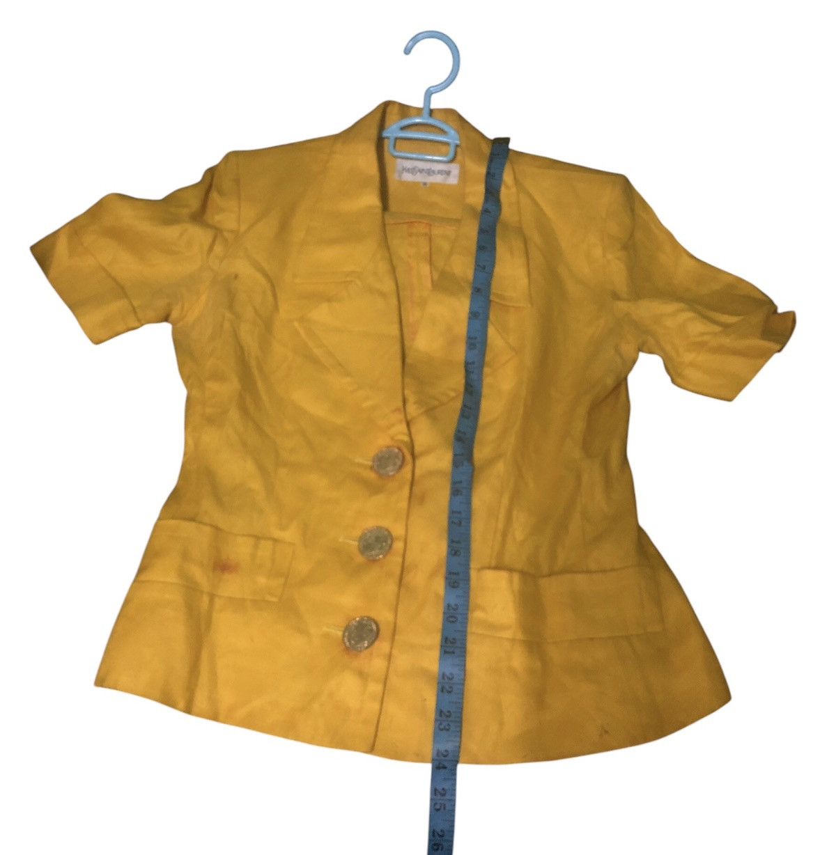Yves Saint Laurent VINTAGE YVES SAINT LAURENT BLAZER JACKET Size S / US 4 / IT 40 - 16 Thumbnail