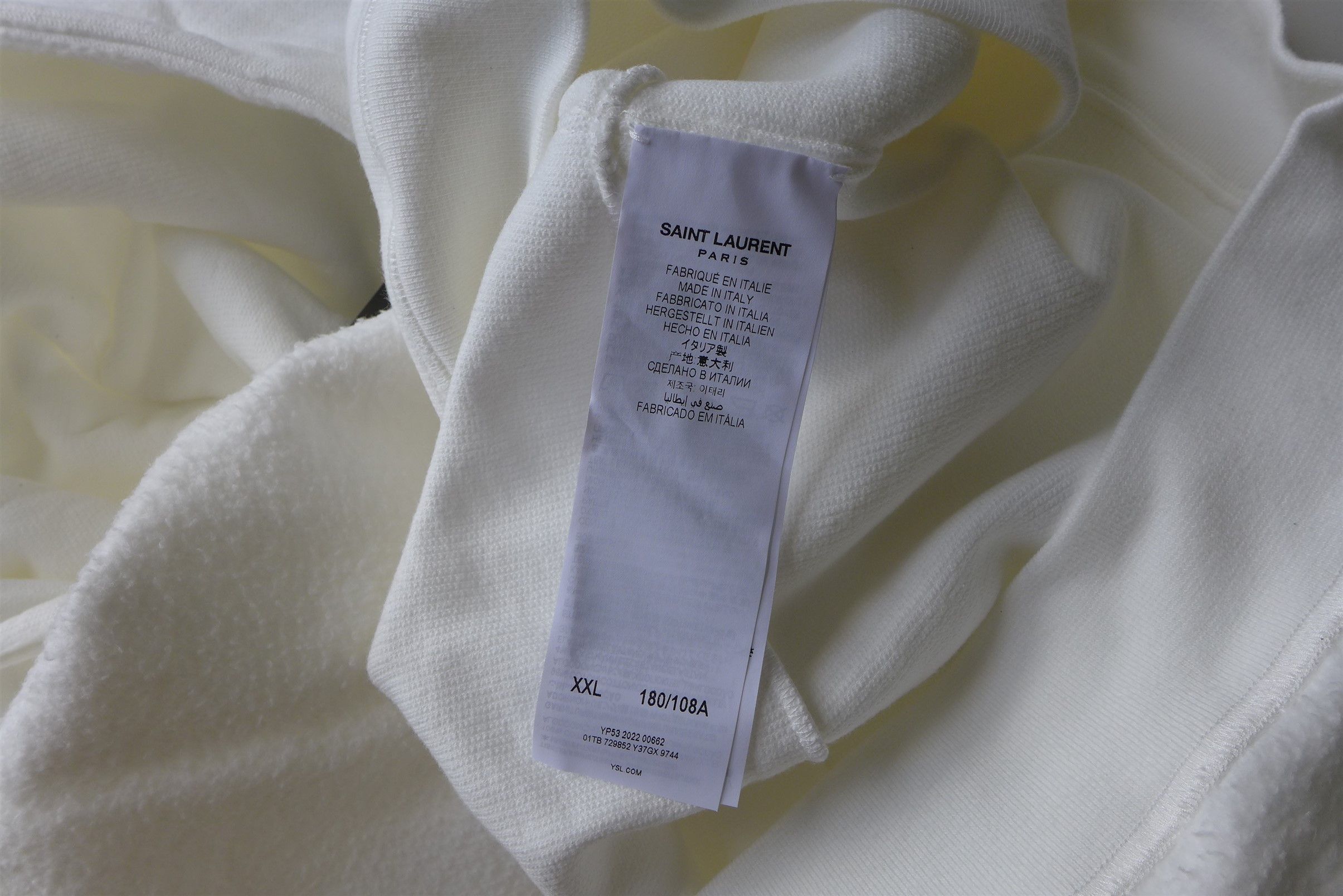 Saint Laurent Paris Saint Laurent SS23 Oversized Agafay Fleece Hoodie Size US XXL / EU 58 / 5 - 16 Thumbnail