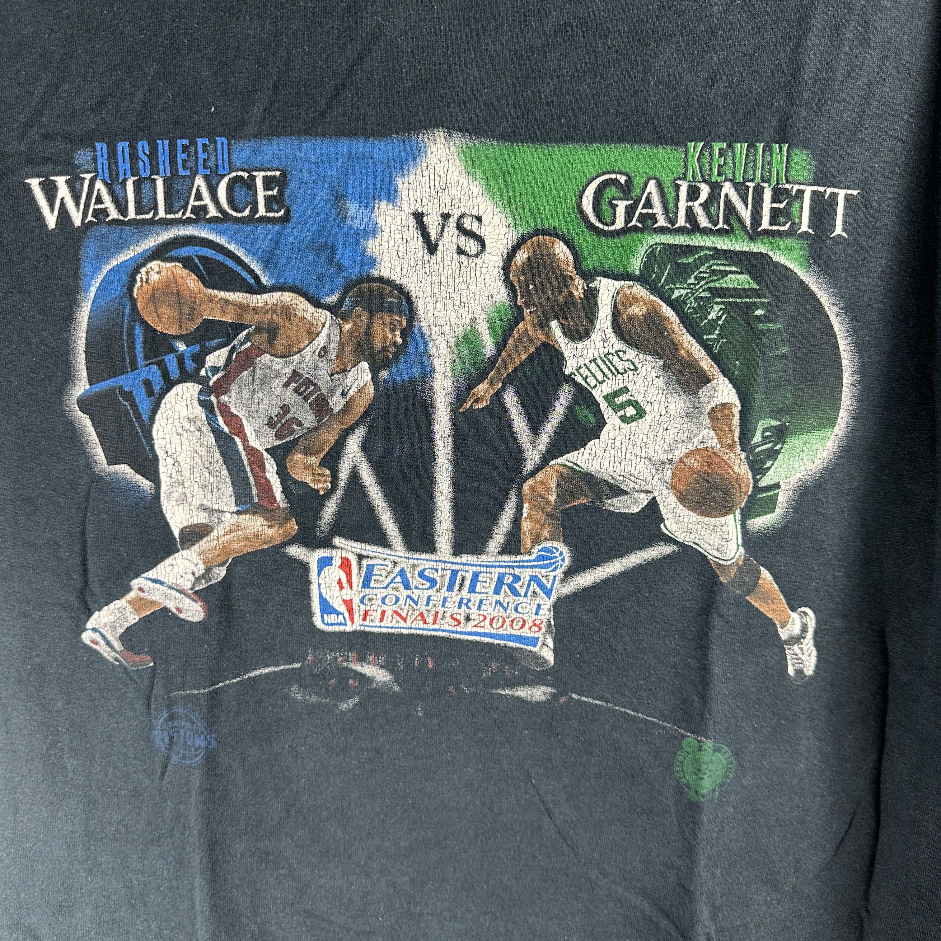 Vintage 2008 NBA Conference Finals Pistons VS Celtics T-shirt Size US XL / EU 56 / 4 - 2 Thumbnail