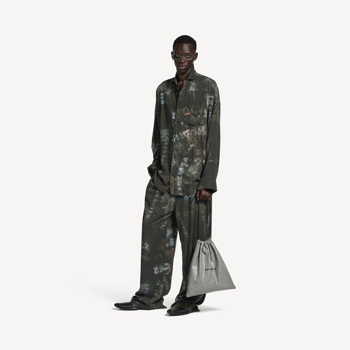 Balenciaga [S] 1550$ Spring26 Crayon pyjama pants Size US 33 - 2 Thumbnail