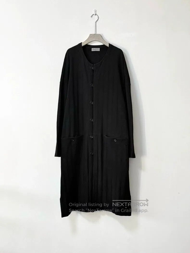 Yohji Yamamoto Yohji Yamamoto Collarless striped trench coat| Size US L / EU 52-54 / 3 - 2 Thumbnail