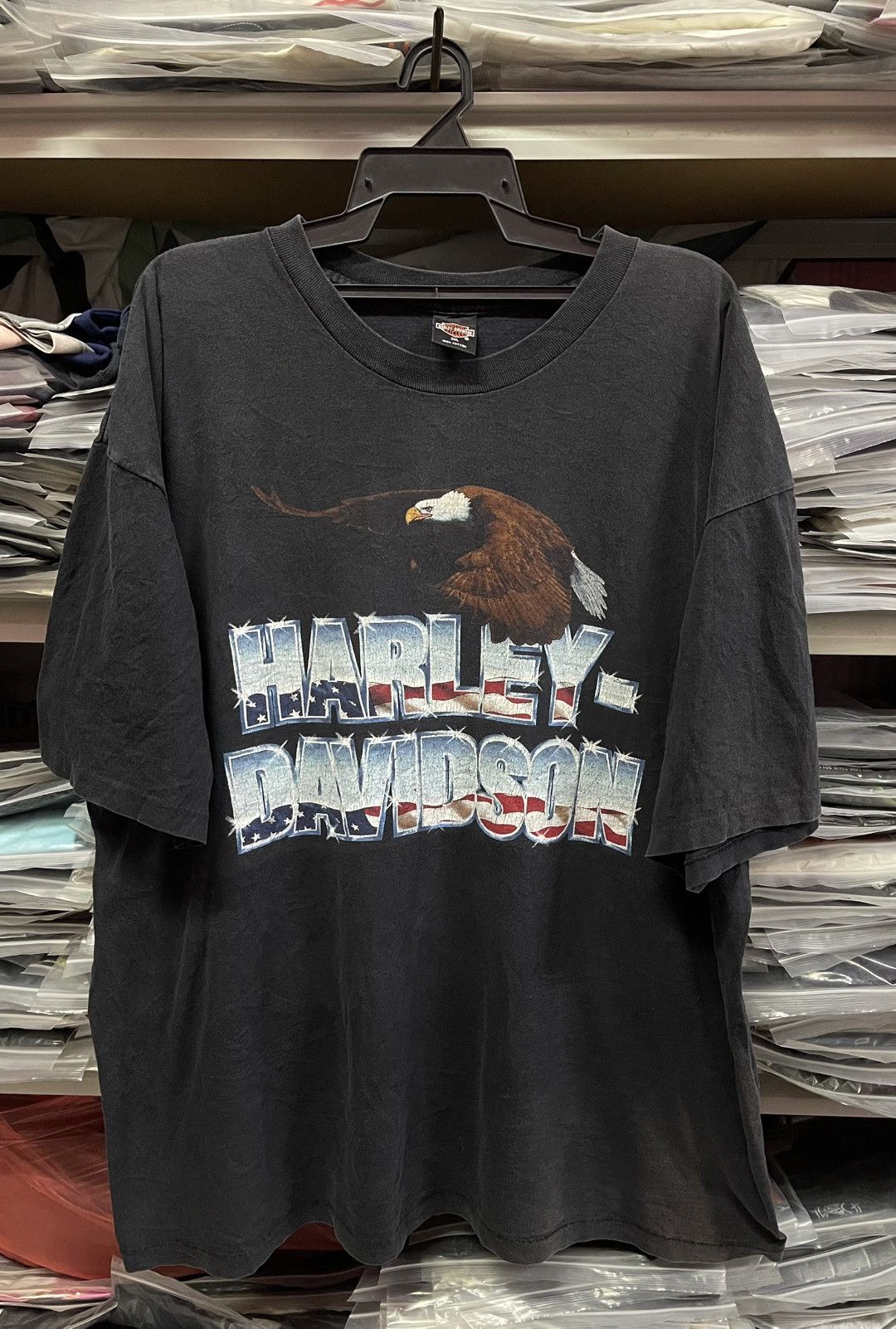 Harley Davidson Vintage 90s Harley-Davidson🔥🔥🔥 Size US XXL / EU 58 / 5 - 1 Thumbnail