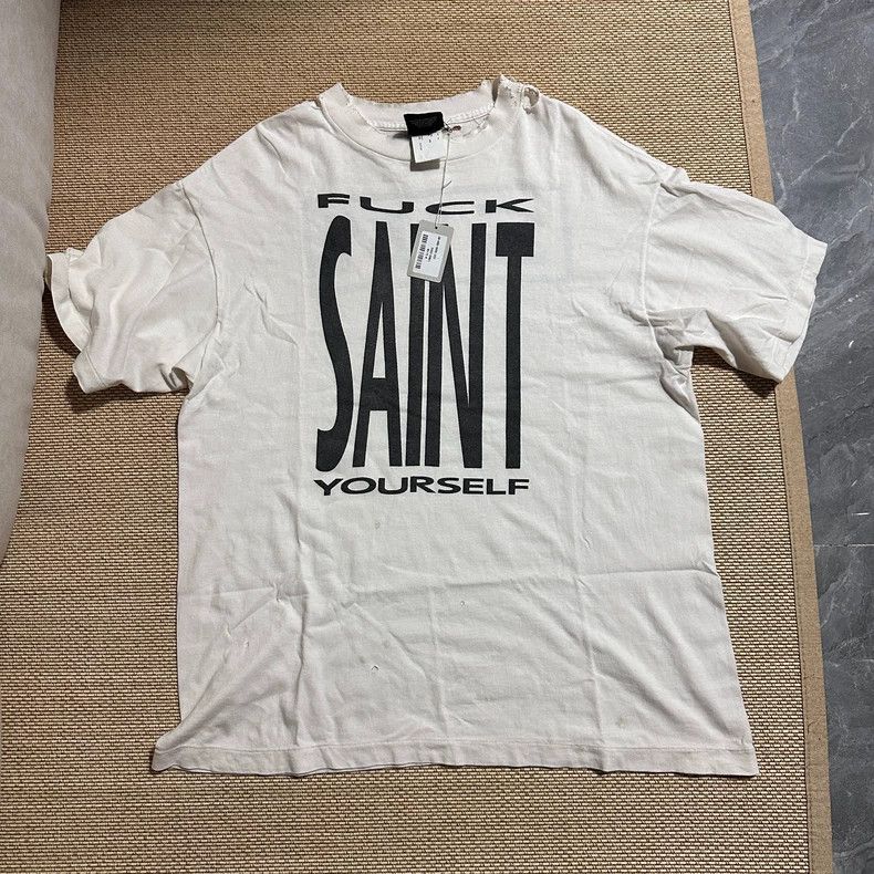 Saint Michael Saint Michael The slogan "Destruction" is washed to make o Size US M / EU 48-50 / 2 - 1 Thumbnail