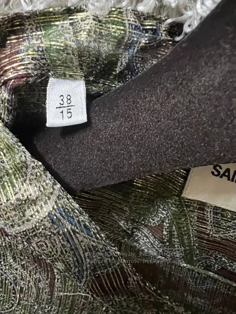 Saint Laurent Paris Saint Laurent Men's Metallic Casual Shirt. Size US S / EU 44-46 / 1 - 5 Thumbnail