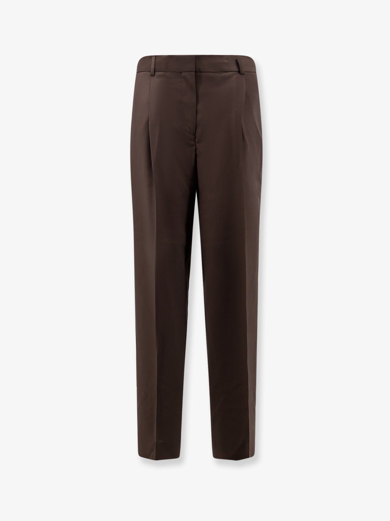Wool Trousers With Pinces