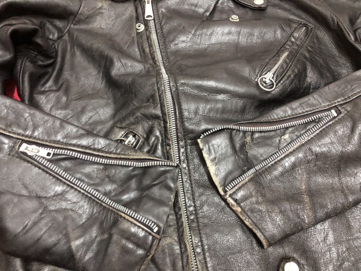 Brooks BROOKS LEATHER MOTORCYCLE JACKET Size US S / EU 44-46 / 1 - 6 Thumbnail