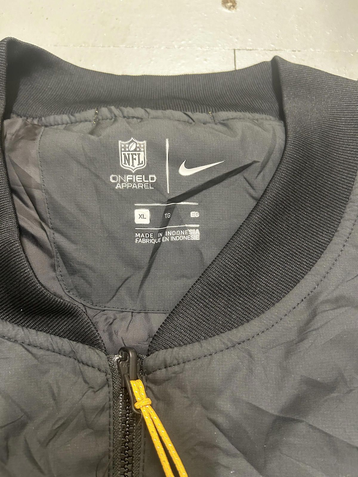 Nike Nike Pittsburgh Steelers Black Vest with Tags Size US XL / EU 56 / 4 - 5 Thumbnail
