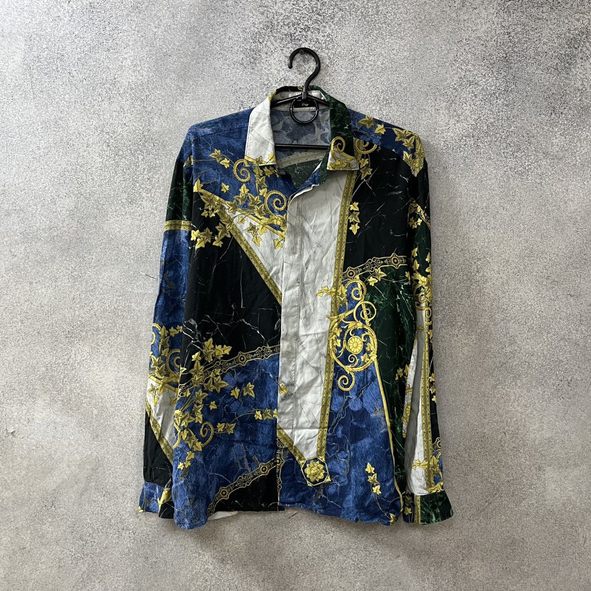Versace Vintage Versace shirt Size US S / EU 44-46 / 1 - 1 Thumbnail