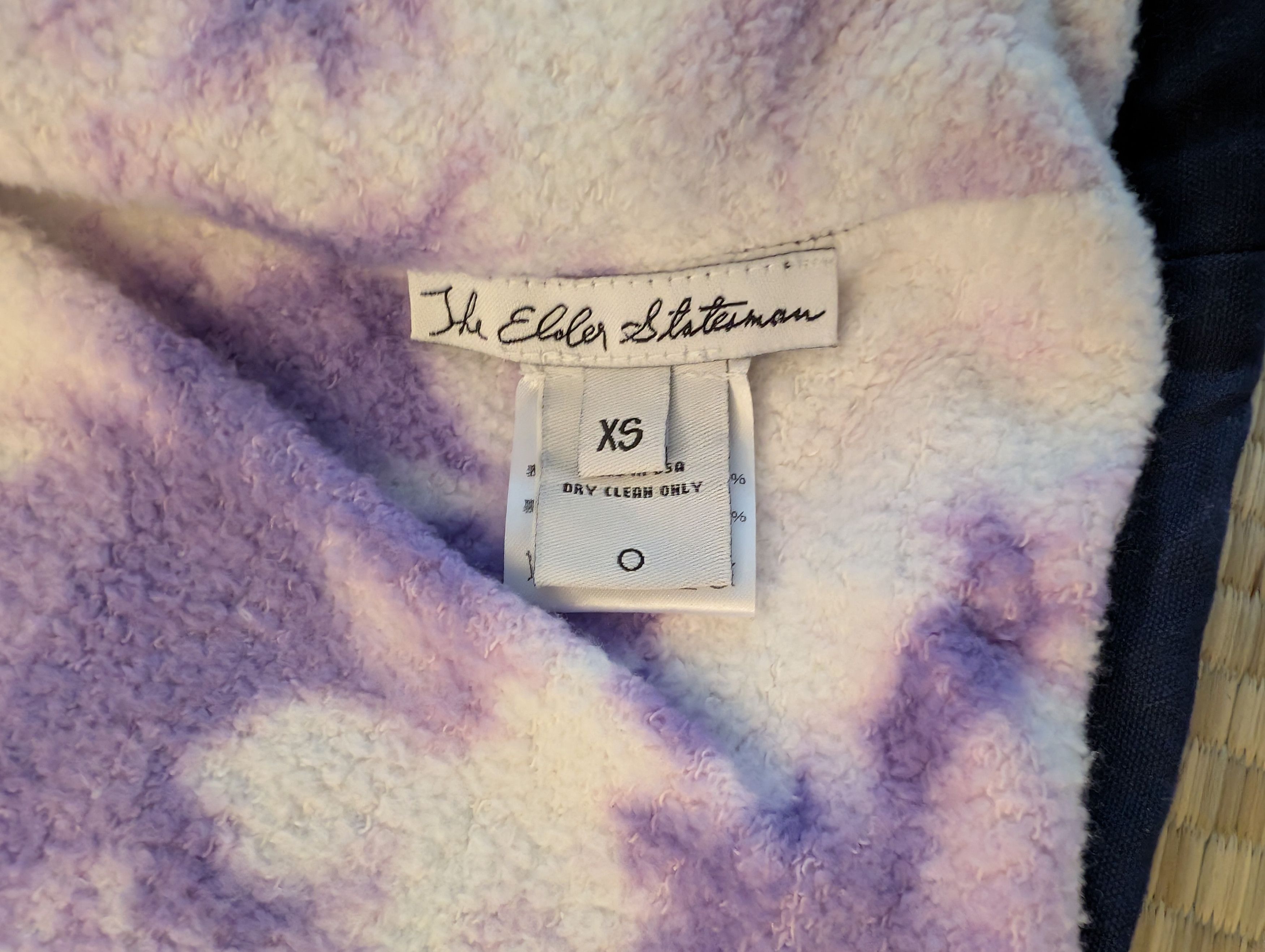 The Elder Statesman The Elder Statesman Racer Jacket Tie Dye Lined Made in USA Size US XS / EU 42 / 0 - 4 Thumbnail