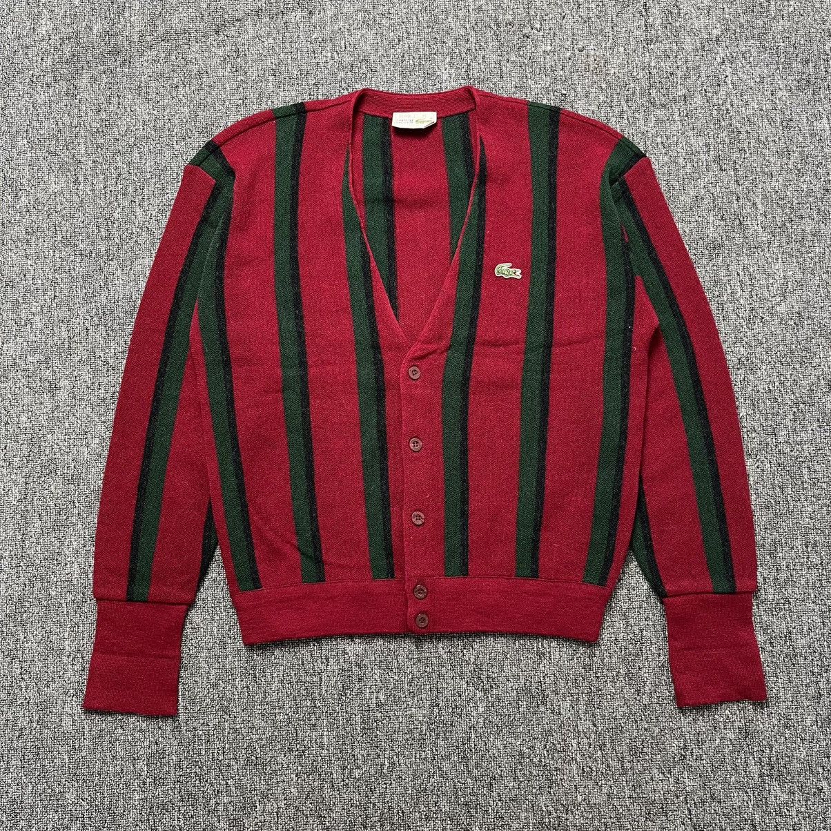 Lacoste Lacoste vintage cardigan sweater knitted Size US M / EU 48-50 / 2 - 1 Thumbnail