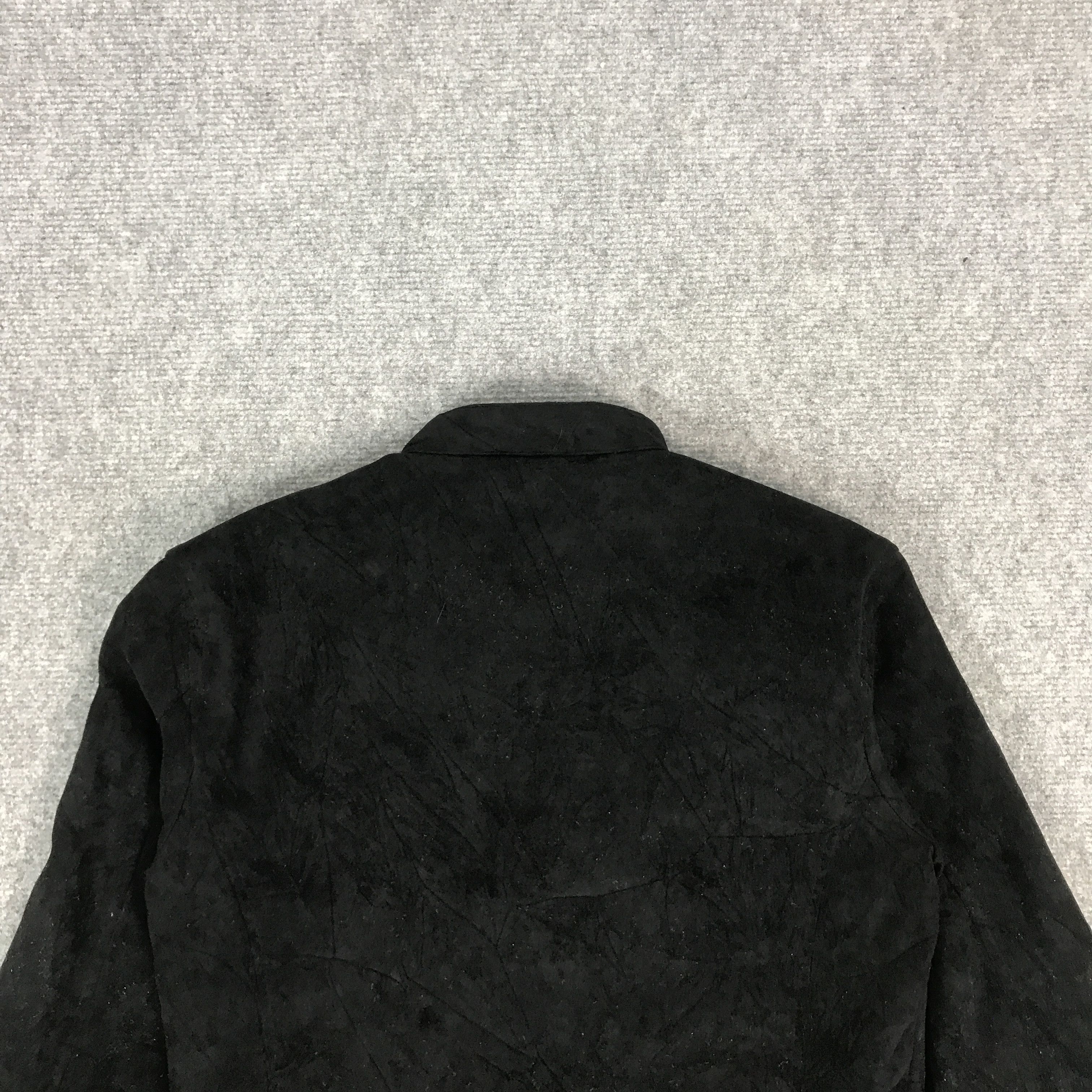 Japanese Brand BLACK BIKER STYLE PUNK ZIPPER HUB&SPOKE JACKET Size US M / EU 48-50 / 2 - 4 Thumbnail