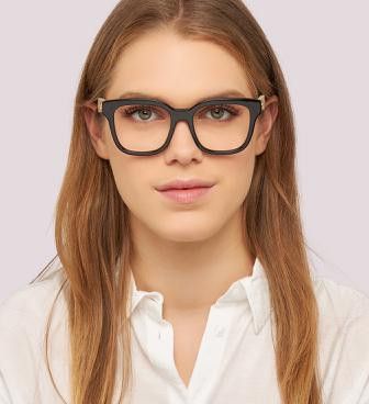 Gucci NEW Gucci GG0958O 005 Black White Square Unisex Eyeglasses Size ONE SIZE - 11 Thumbnail