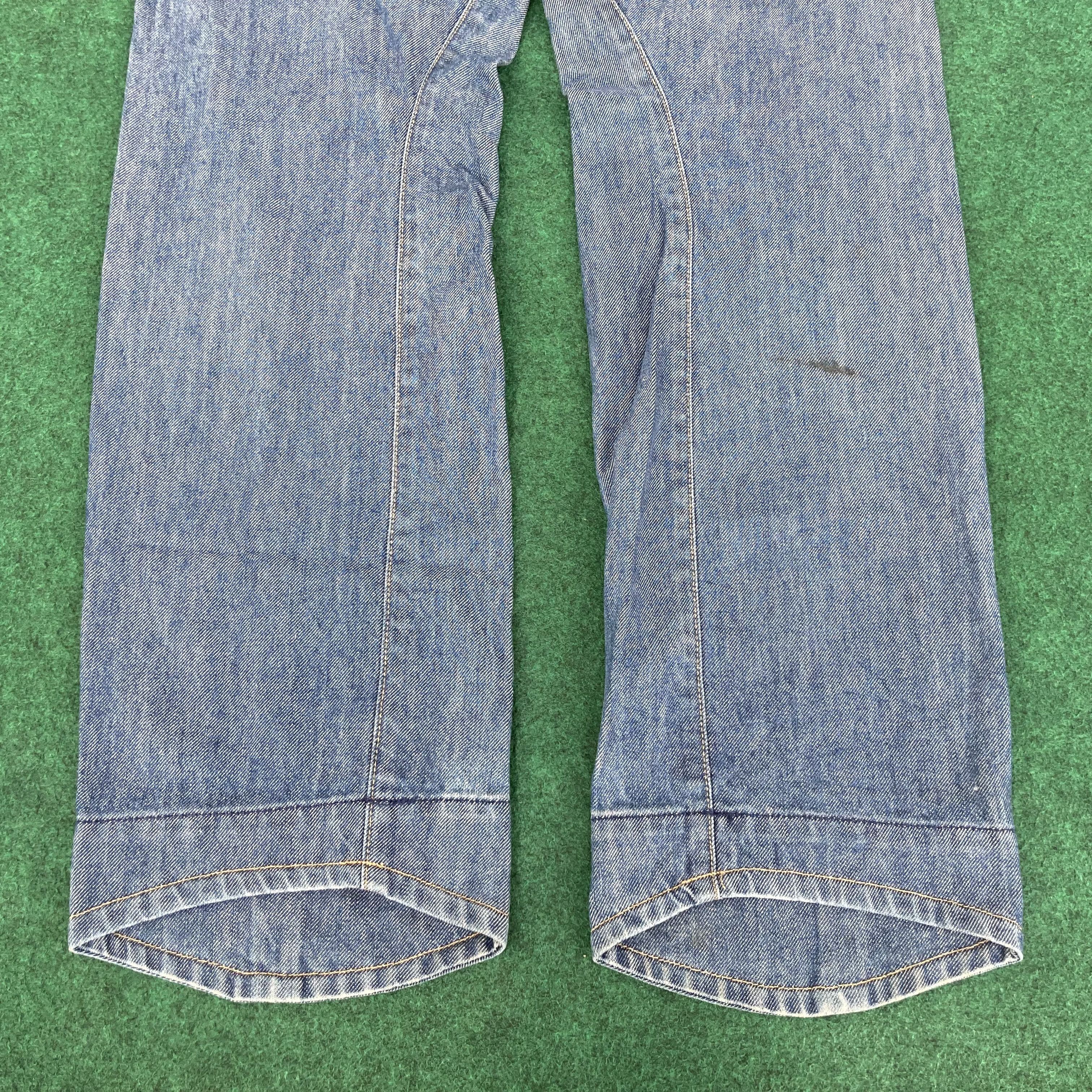 Japanese Brand × Levi's × Vintage Vtg Levis Engineered Kimura Denim Sz 30 Button Jeans Size US 30 / EU 46 - 9 Thumbnail