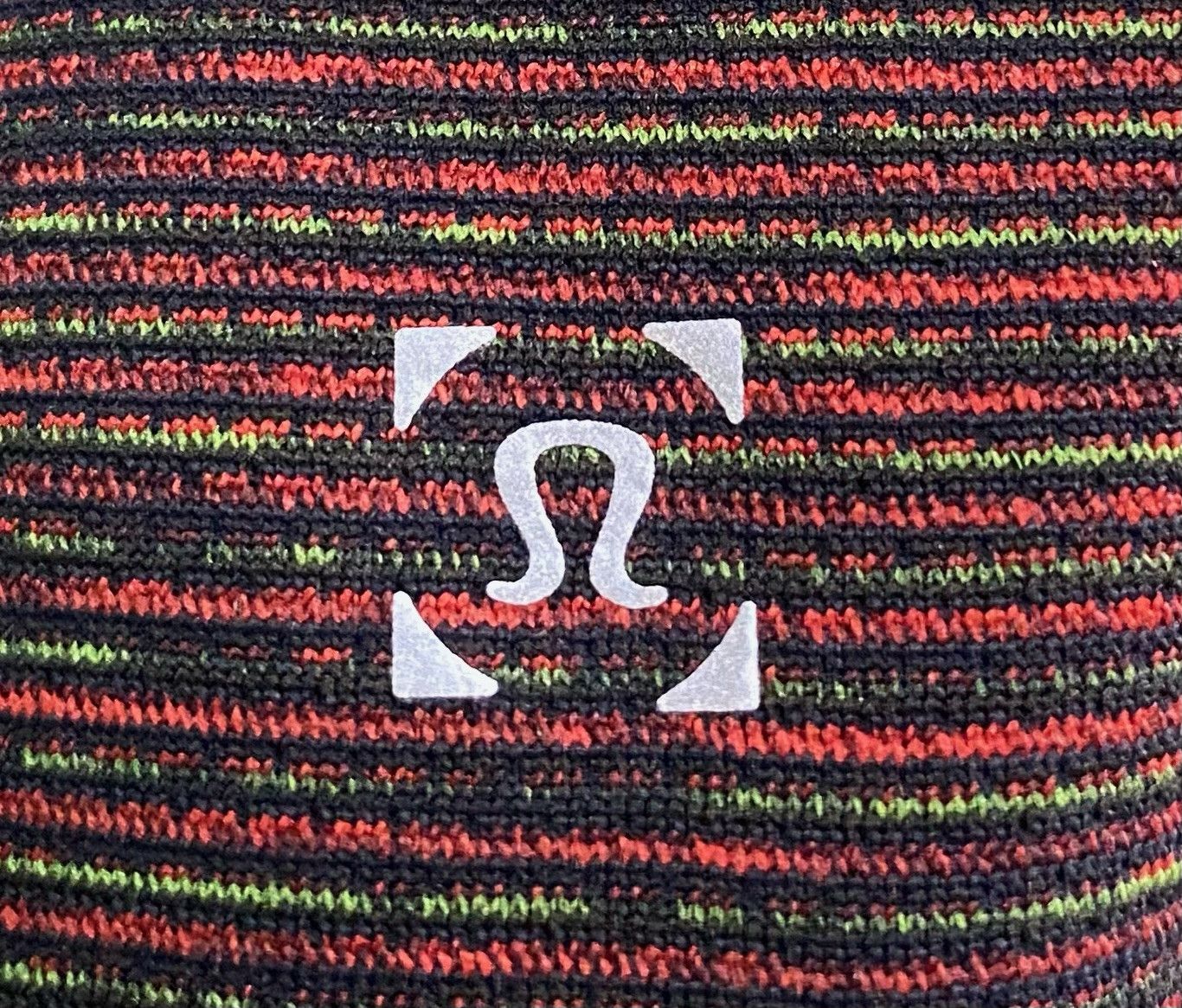 Lululemon Lululemon Metal Vent Red Black Lime Patterned Polo Large Size US L / EU 52-54 / 3 - 6 Thumbnail