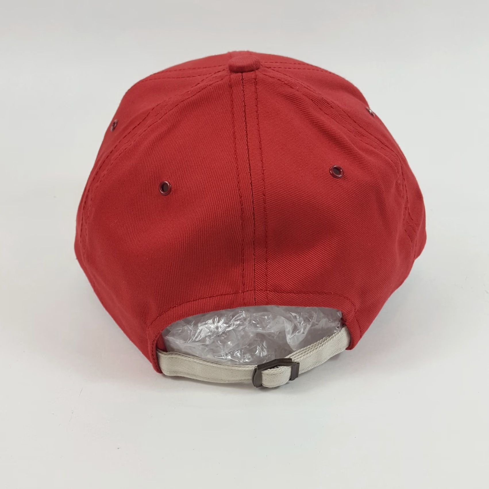 Vintage VINTAGE Town Talk 90s Red Adjustable Baseball Cap Hat Music Band Mens One Size Size ONE SIZE - 4 Thumbnail