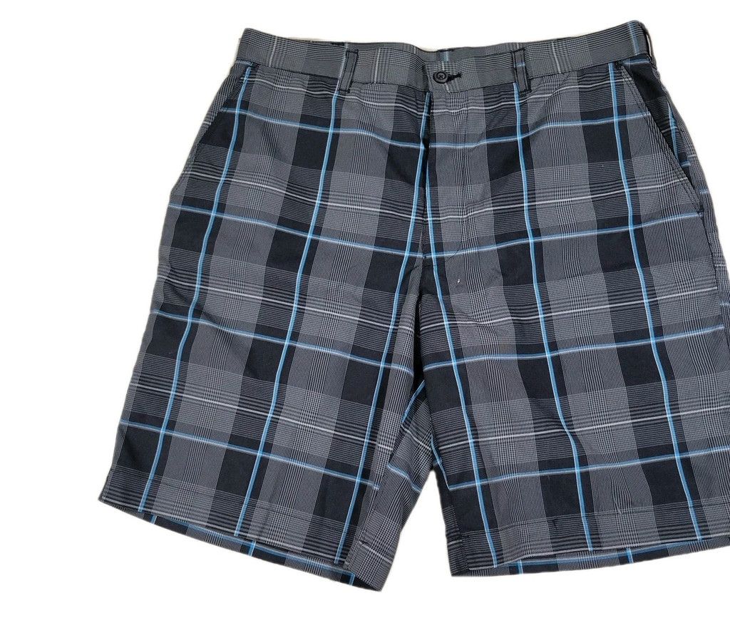 Other Champion Tour Men's Gray Black Plaid 100% Polyester Size US 34 / EU 50 - 5 Thumbnail