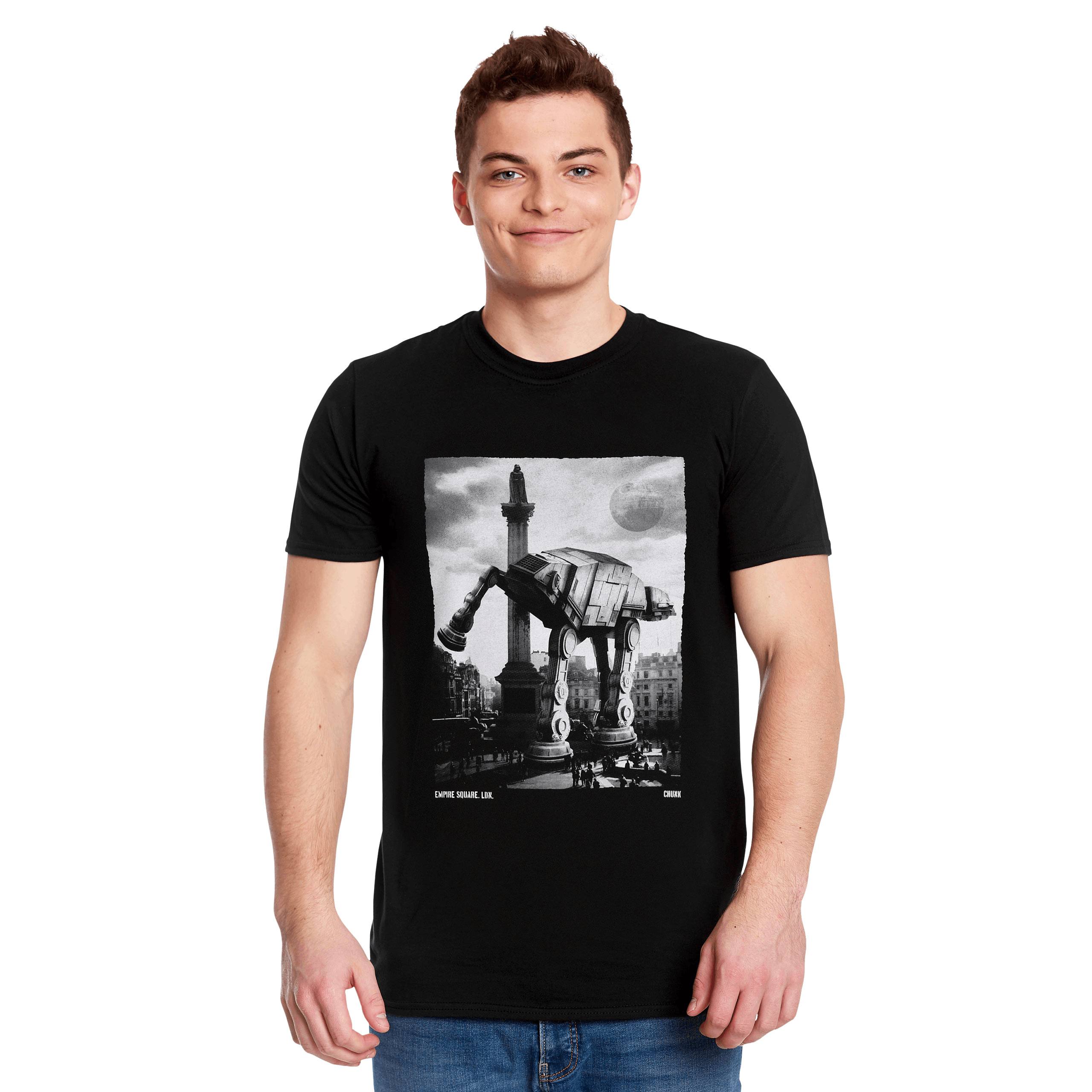 Designer × Star Wars Empire Square T-Shirt for Star Wars Fans Size US M / EU 48-50 / 2 - 2 Thumbnail