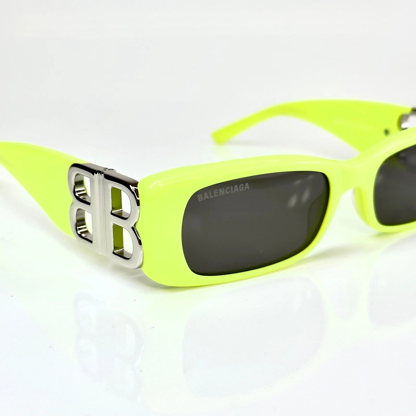 Balenciaga BALENCIAGA BB0096 DYNASTY 0096 008 Fashion Narrow Sunglasses Size ONE SIZE - 9 Thumbnail