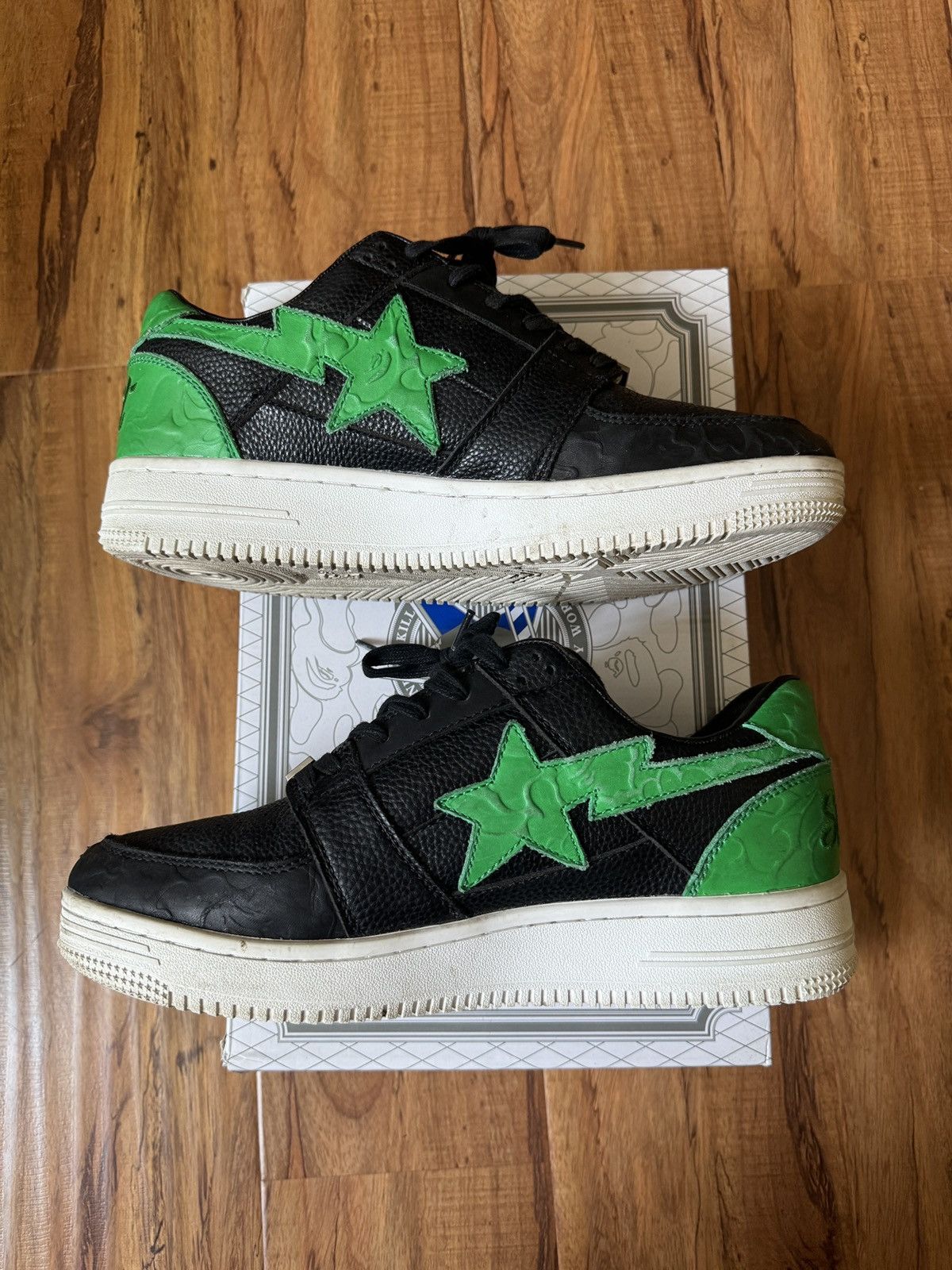 Bape Bape x Gunna Bapesta Low Size US 10.5 / EU 43-44 - 3 Thumbnail