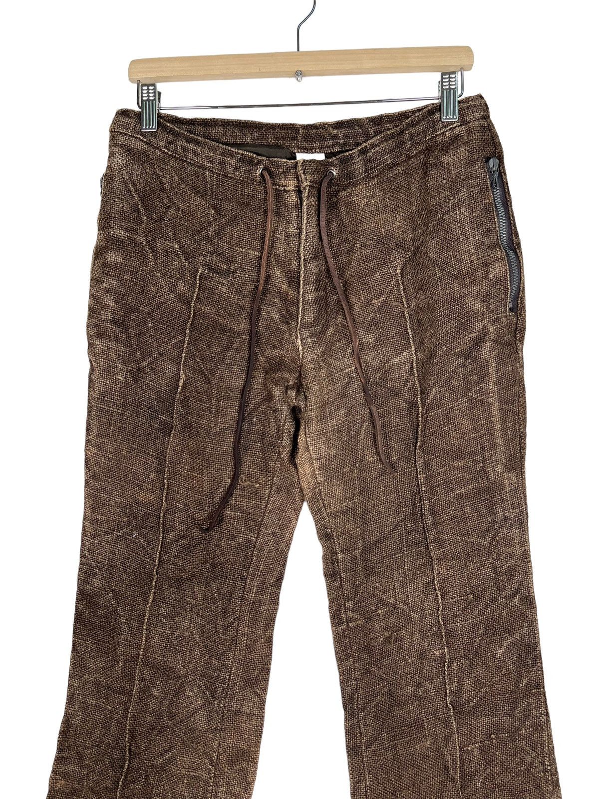 RIPVANWINKLE 🔥 RIP VAN WINKLE LINEN TROUSER MADE IN JAPAN Size US 32 / EU 48 - 4 Thumbnail