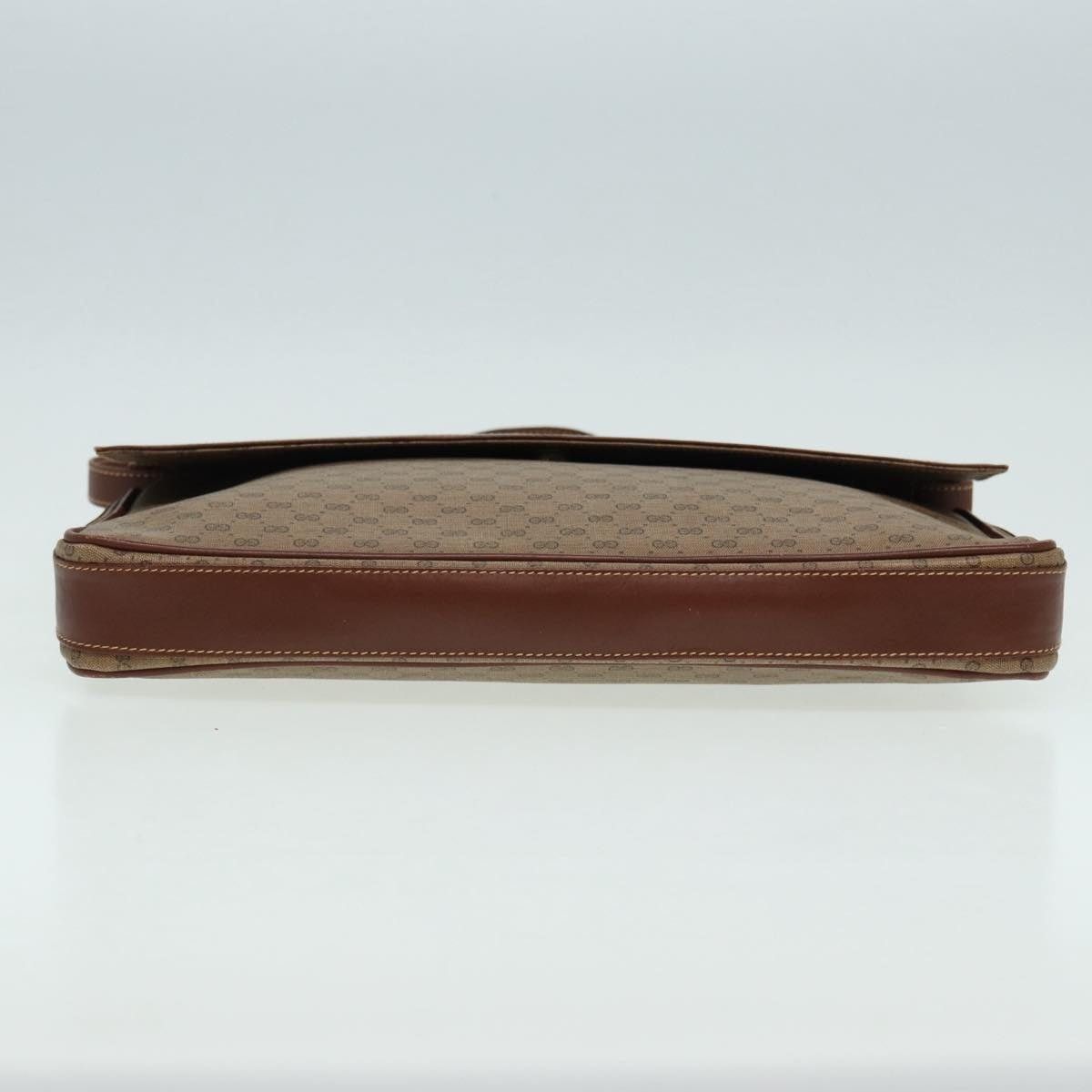 Gucci GUCCI Micro GG Supreme Shoulder Bag Pvc Brown Beige 004 112 Size ONE SIZE - 9 Thumbnail
