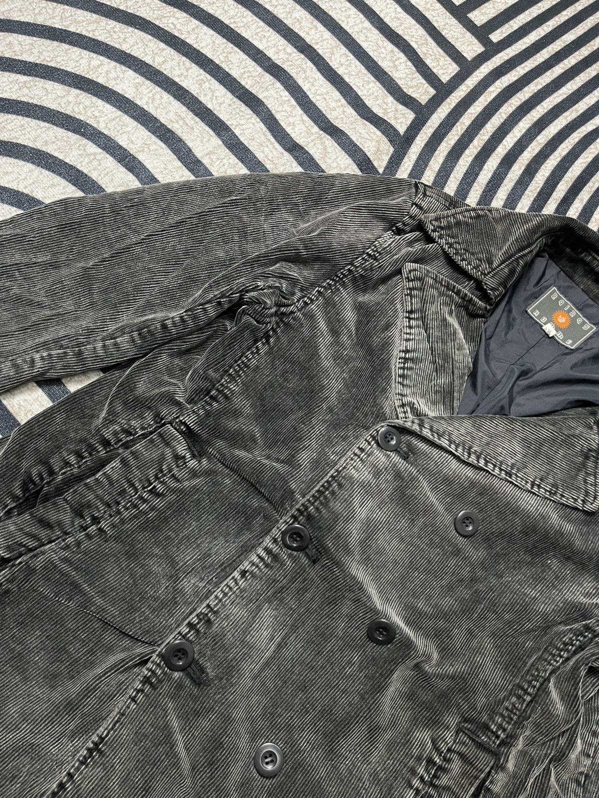 291295=Homme 2000s 291295 HOMME DOUBLE BREAST CORDUROY JACKET Size US M / EU 48-50 / 2 - 9 Thumbnail