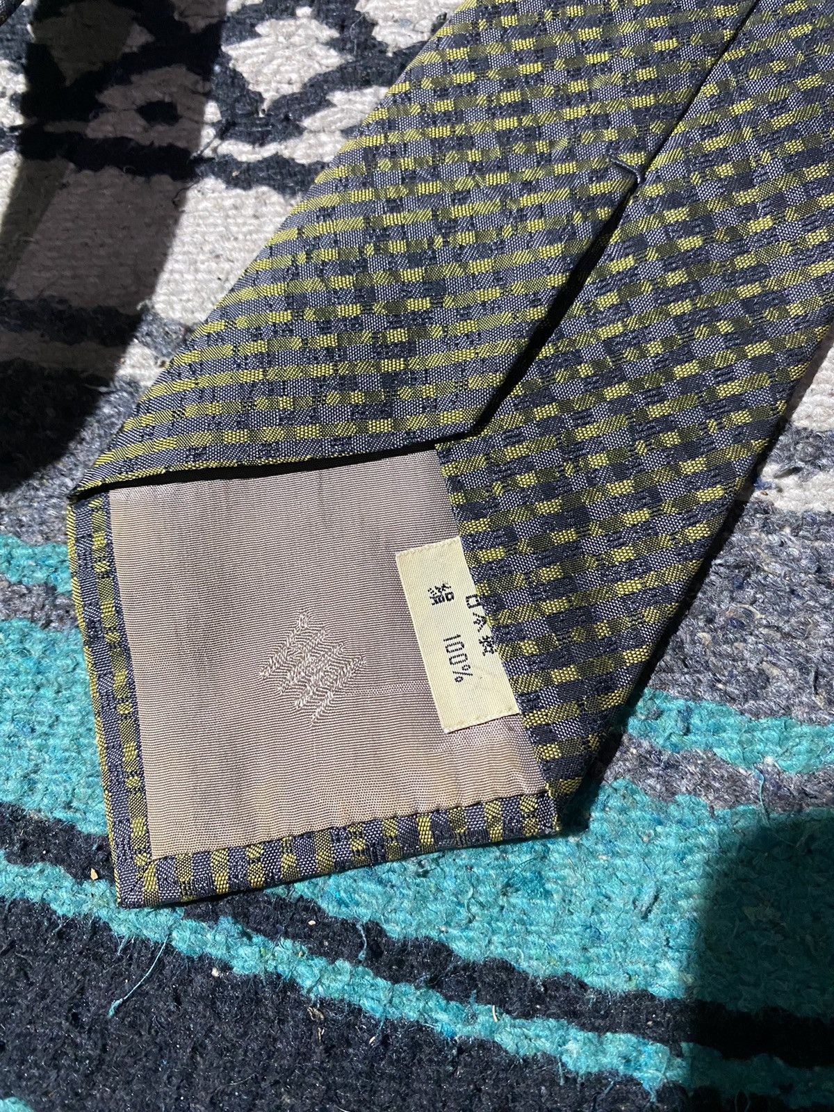 Issey Miyake Issey Miyake Pattern Tie Size ONE SIZE - 4 Thumbnail
