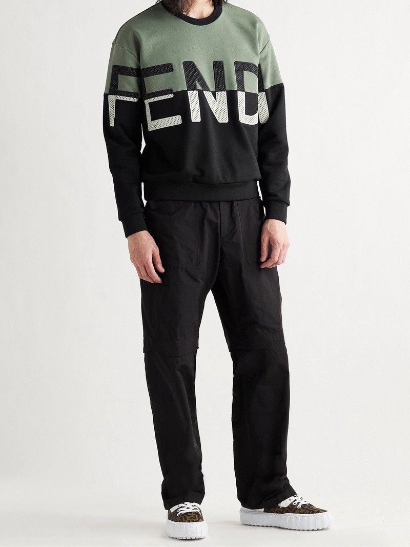 Fendi FENDI Big Logo Sweatshirt 2021 AW Size US M / EU 48-50 / 2 - 6 Thumbnail