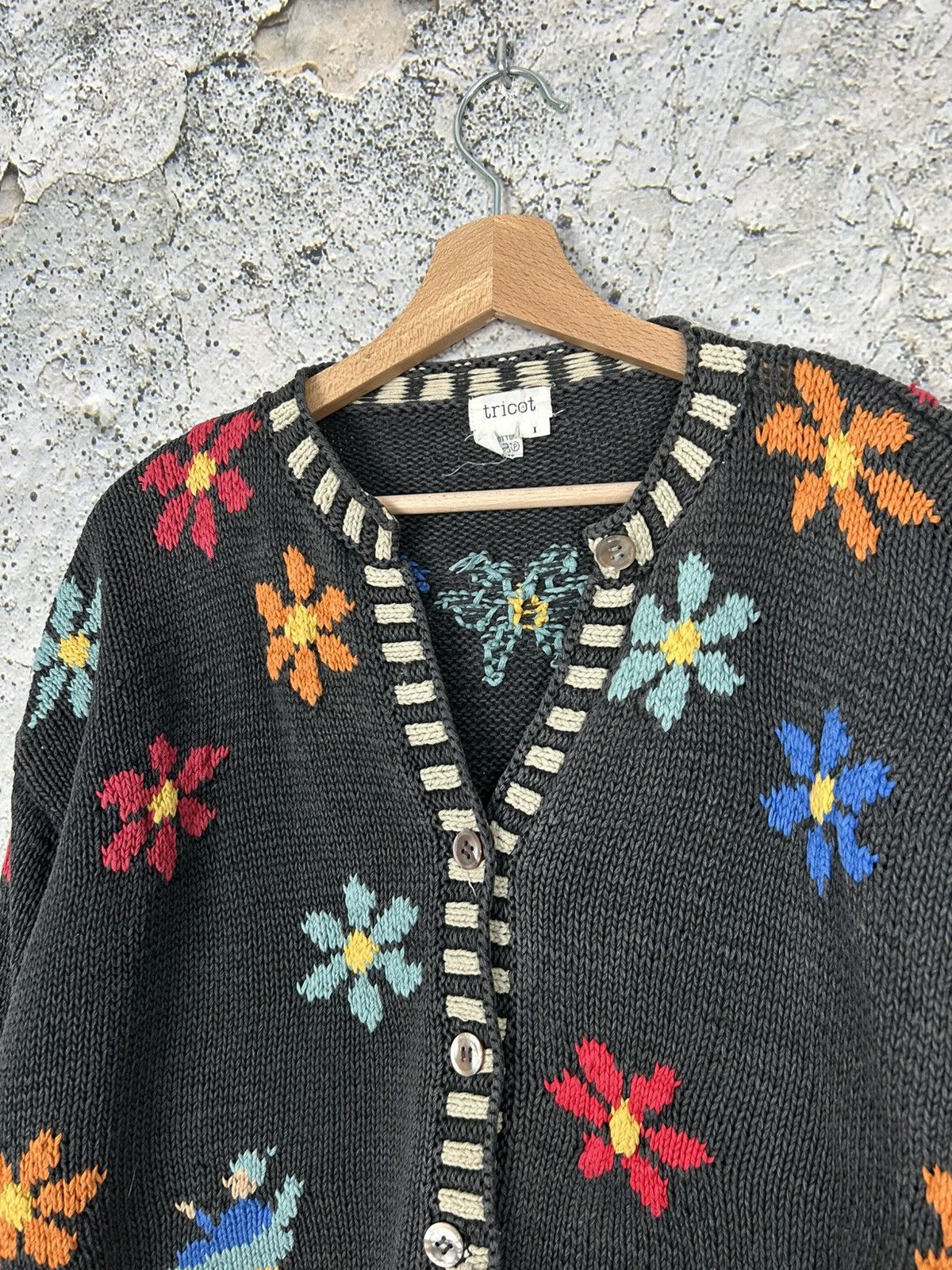 Vintage Vintage Handmade Japan Style Cardigan Alternative Archive Size US L / EU 52-54 / 3 - 3 Thumbnail
