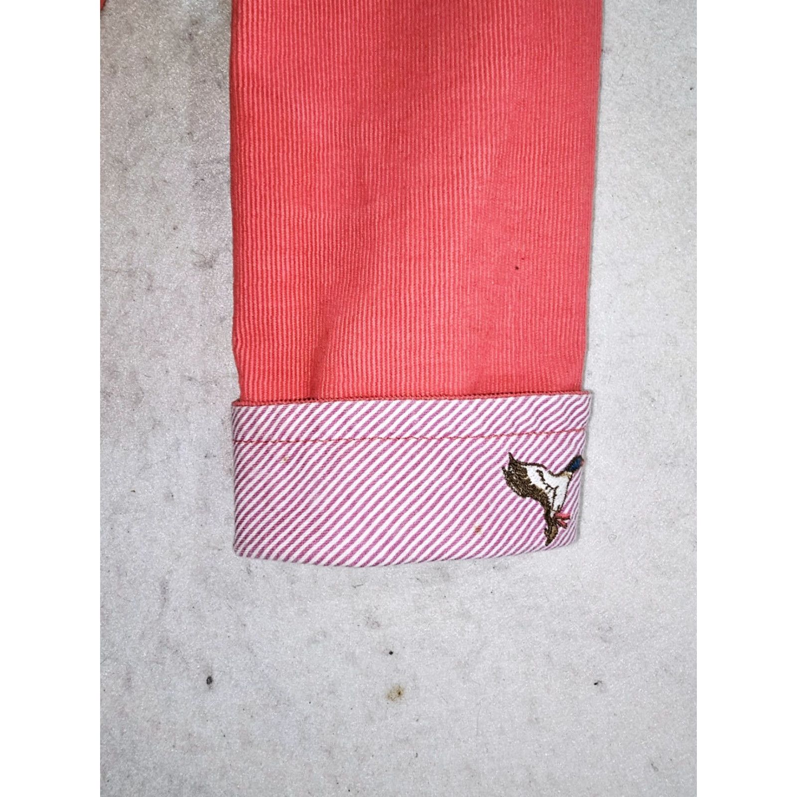 Vintage VINTAGE L.L. Bean Blazer Jacket Corduroy Salmon Pink 4 Reg Women's Vintage Pattern Solid Long Sleeve Button Up Embroidered Duck Size S / US 4 / IT 40 - 5 Thumbnail