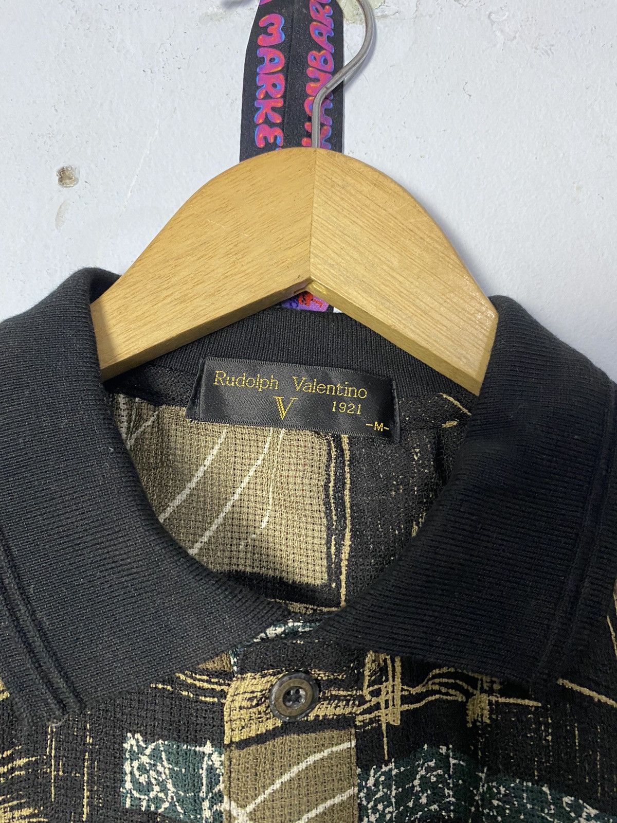 Designer × Valentino × Vintage Vintage Rudolph Valentino polo shirt Size US M / EU 48-50 / 2 - 5 Thumbnail