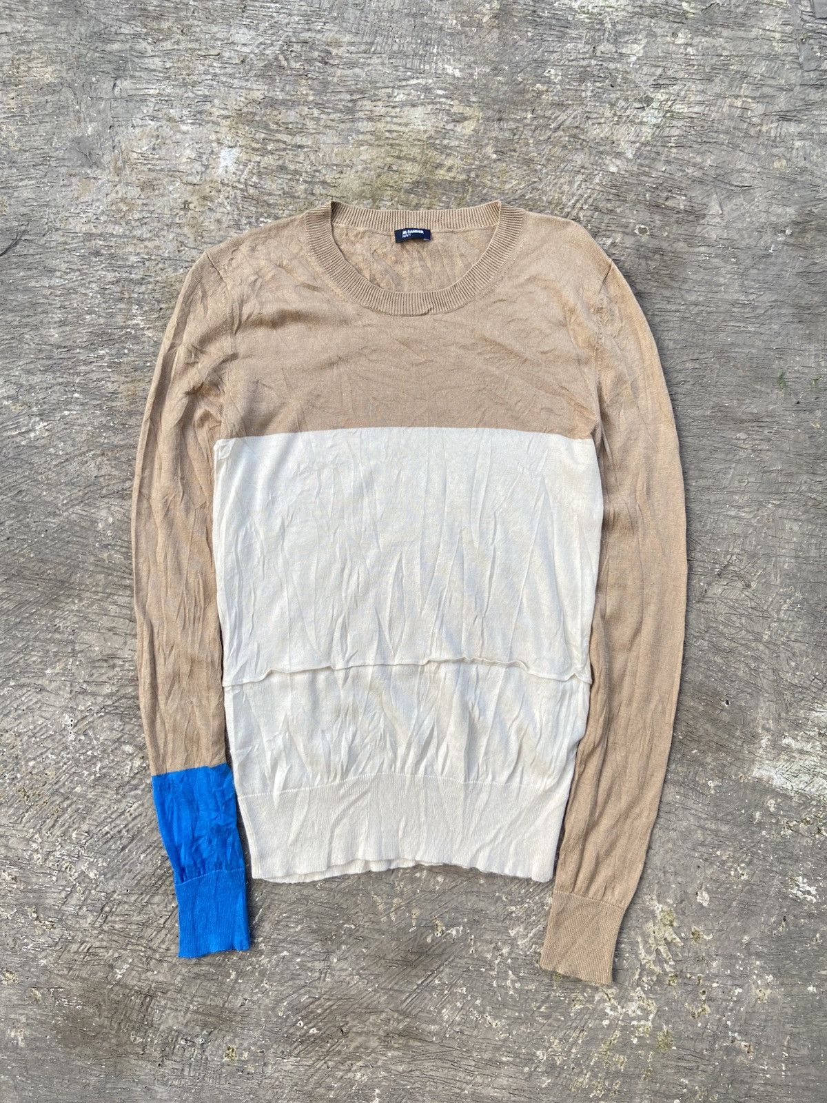 Jil Sander Jil Sander 3 Tone Knitwear Size S / US 4 / IT 40 - 1 Thumbnail