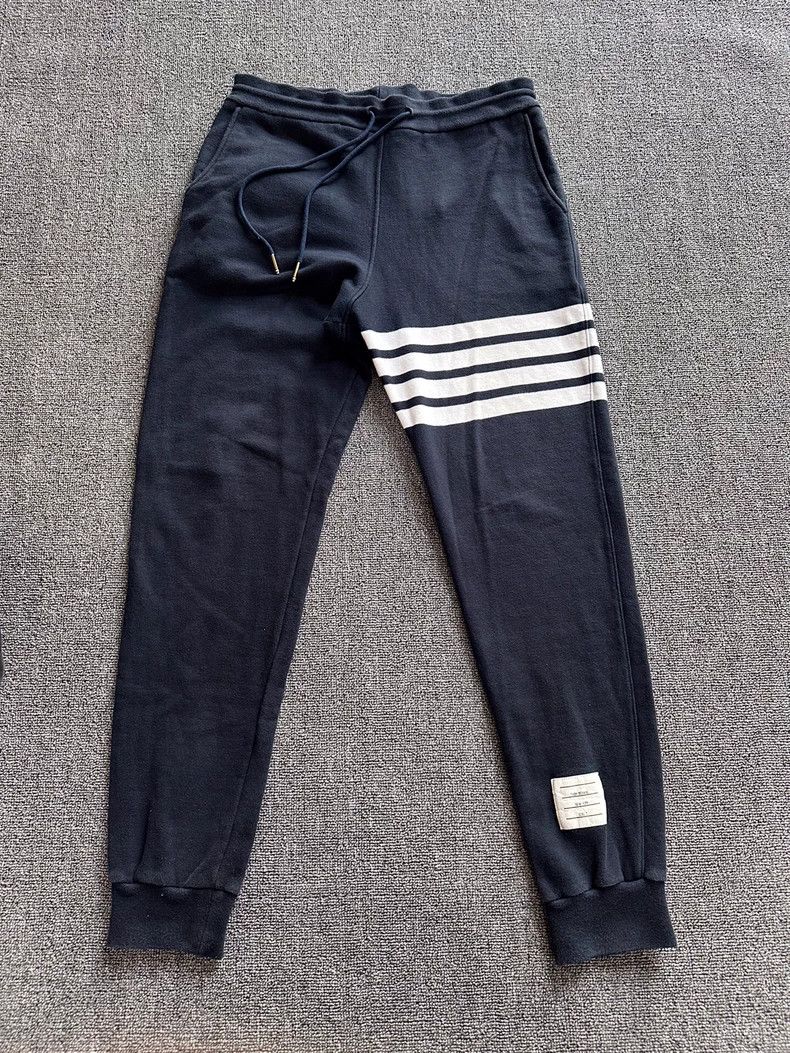 Thom Browne Thom Browne Black sweatpants Size US 40 / EU 56 - 1 Thumbnail