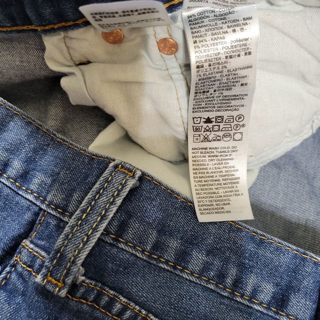 Levi's Levi's 501 Blue Straight Leg Button-Fly Size US 40 / EU 56 - 10 Thumbnail