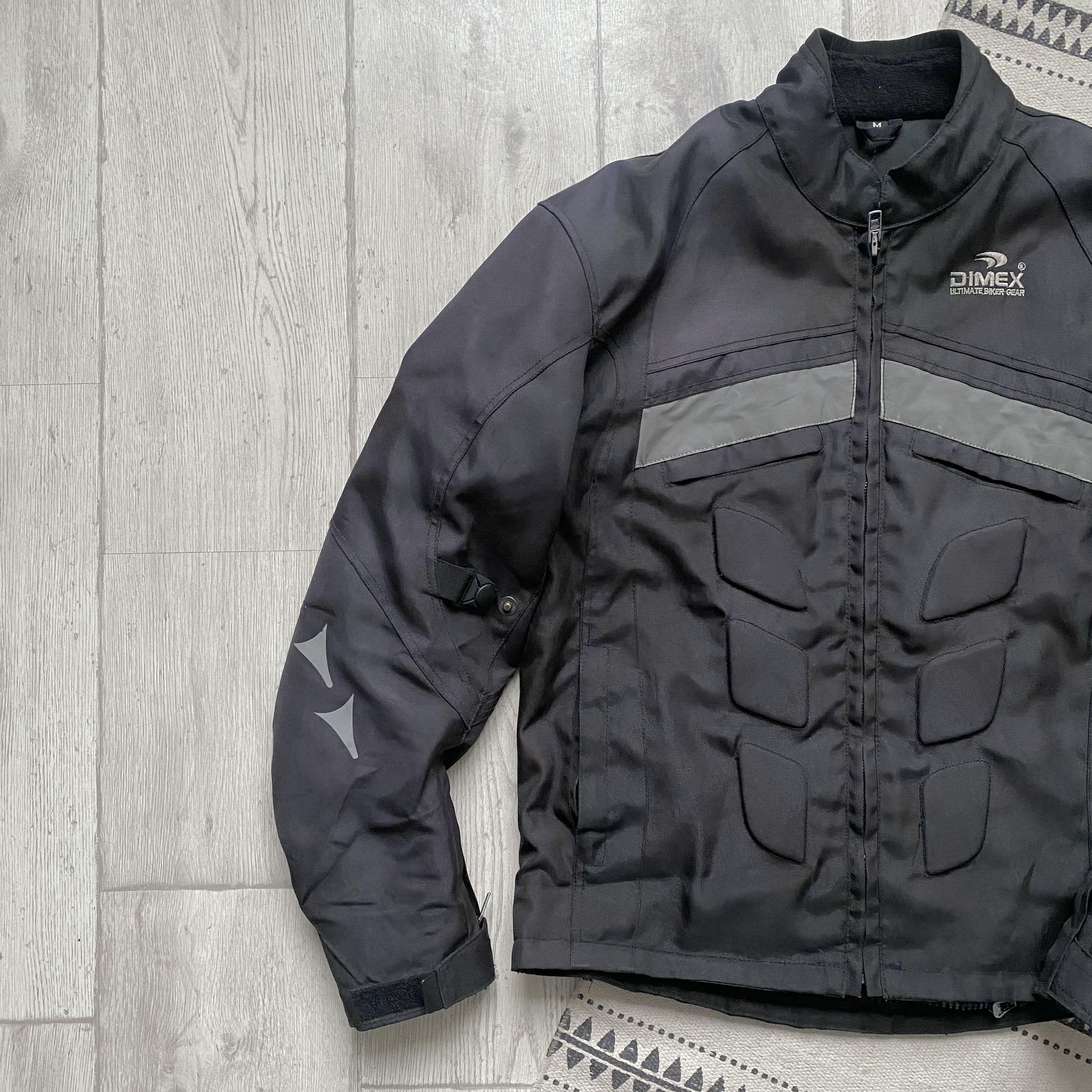 Alpinestars 🏍️ Vintage 90s Faded Cordura Biker jacket Avant-garde Size US M / EU 48-50 / 2 - 5 Thumbnail