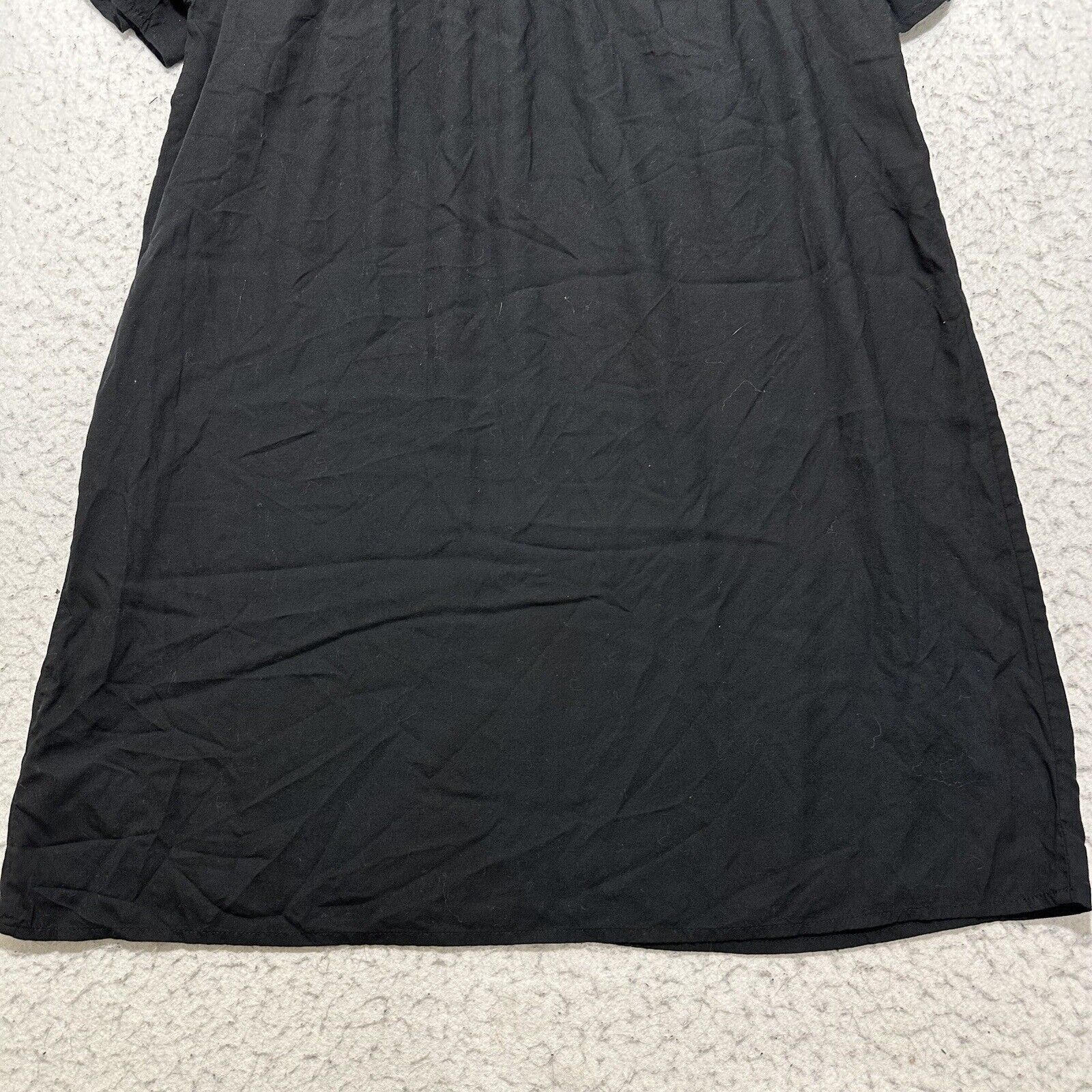 Old Navy Old Navy Medium A-Line Dress Lace Embroidery Trim Black Size M / US 6-8 / IT 42-44 - 11 Thumbnail