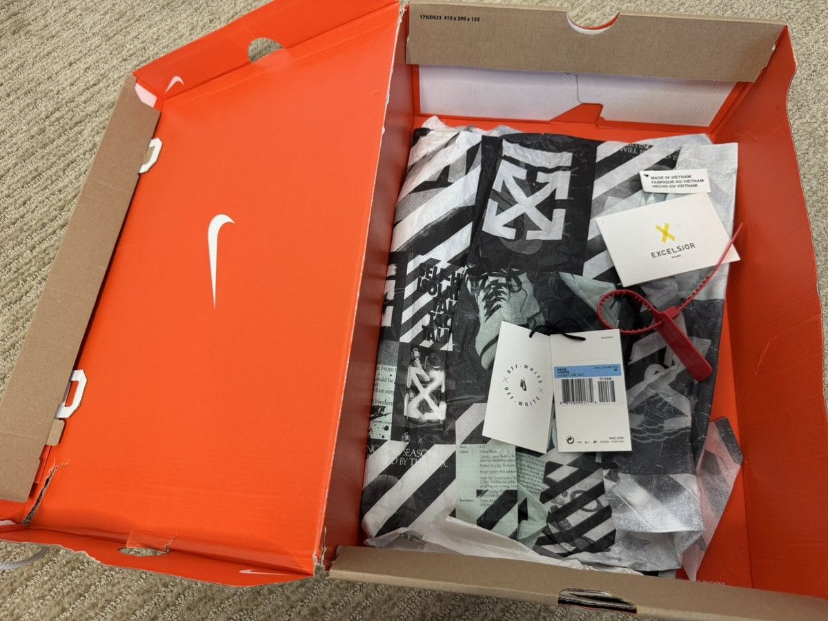 Off-White Nike React Hyperdunk 2017 Flyknit x Off White Size US 12 / EU 45 - 16 Thumbnail