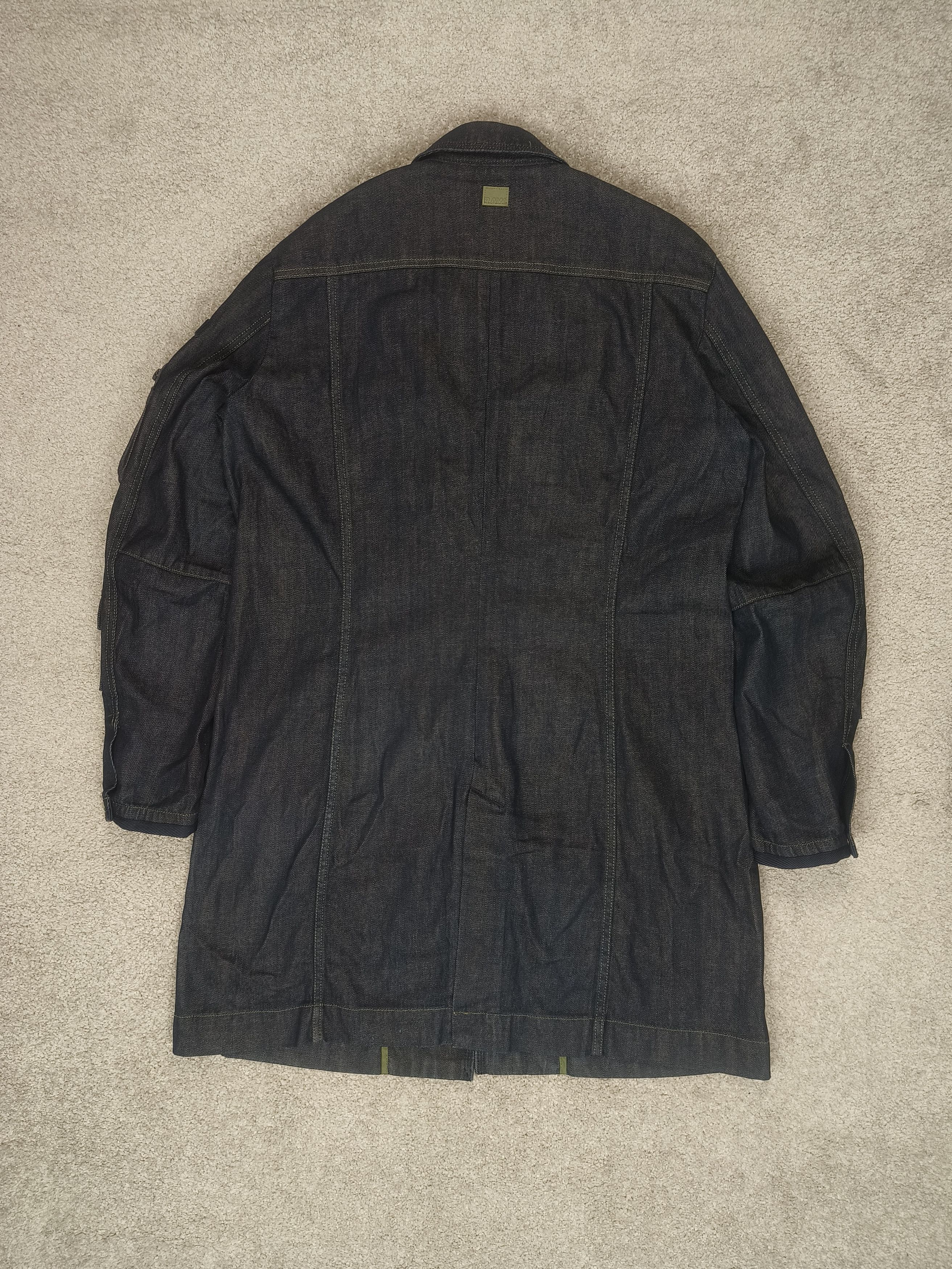 G-Star G-STAR Raw Research GSRR Hito Denim Multi Pocket Coat Jacket Size US L / EU 52-54 / 3 - 3 Thumbnail