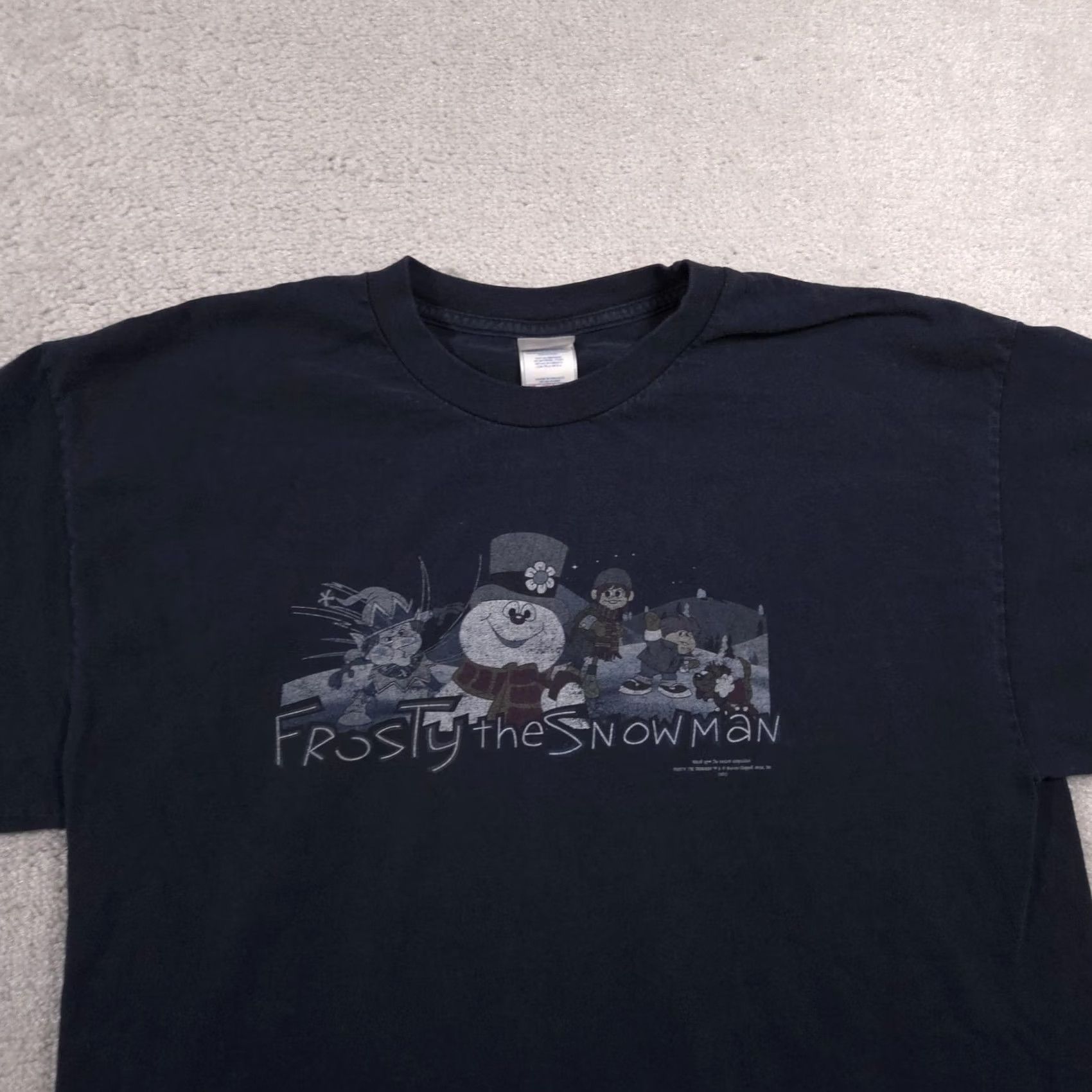 Vintage VINTAGE Frosty the Snowman Shirt Mens XL Christmas 2001 Holiday Tee Shirt Size US XL / EU 56 / 4 - 3 Thumbnail