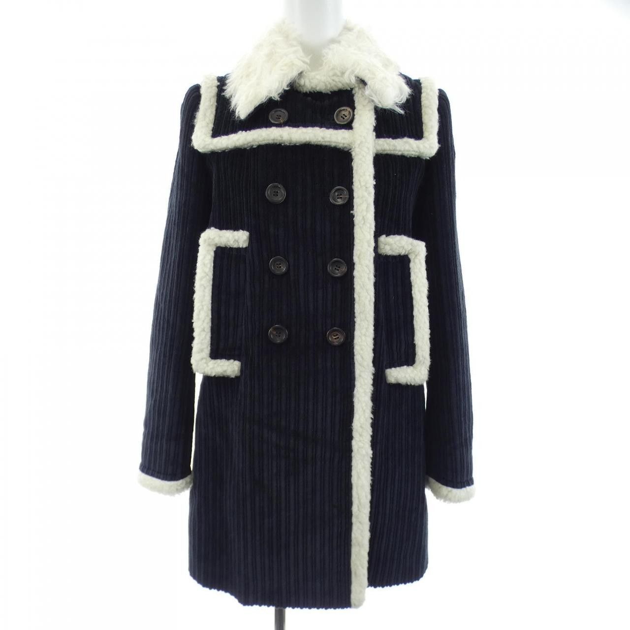 Miu Miu Miu Miu Miu Miu Coat Textile Outerwear MS1355 DUTY FREE for USA Size ONE SIZE - 1 Thumbnail