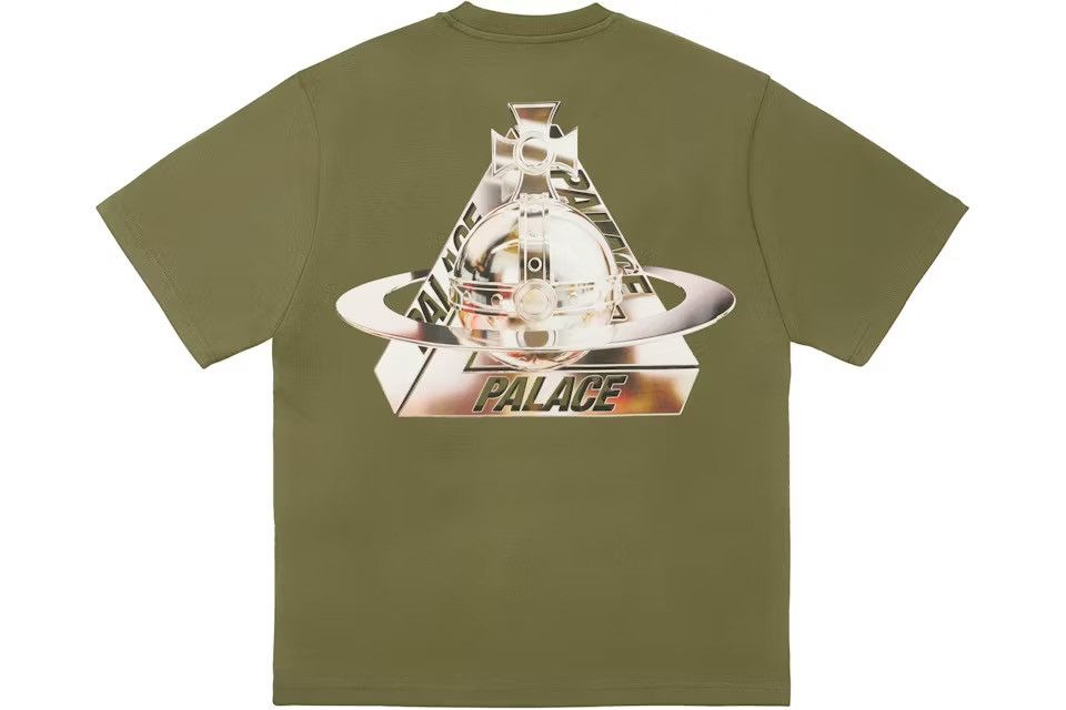 Palace × Vivienne Westwood PALACE x Vivienne Westwood Olive T-Shirt Size US L / EU 52-54 / 3 - 2 Thumbnail