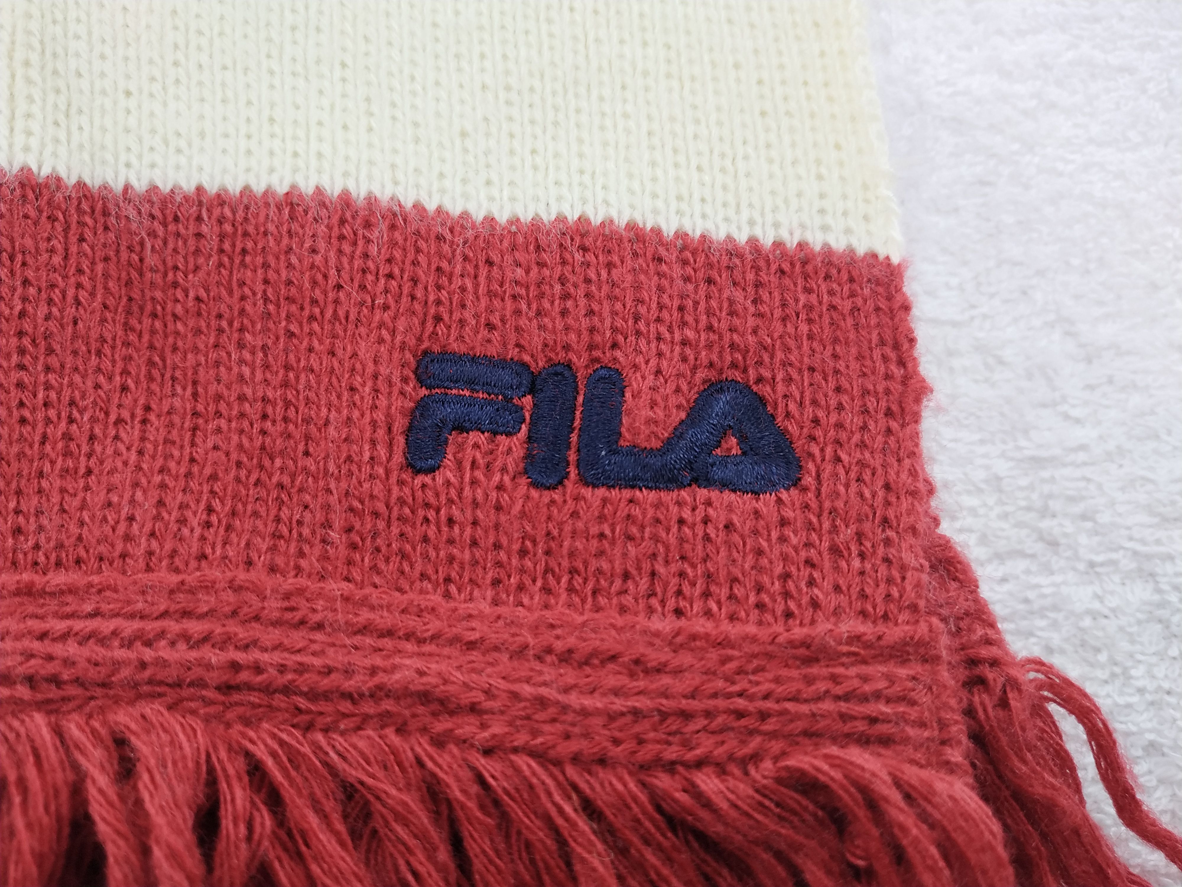 Fila Vintage Fila Scarf/Muffler/Neckwear MF042 Size ONE SIZE - 5 Thumbnail