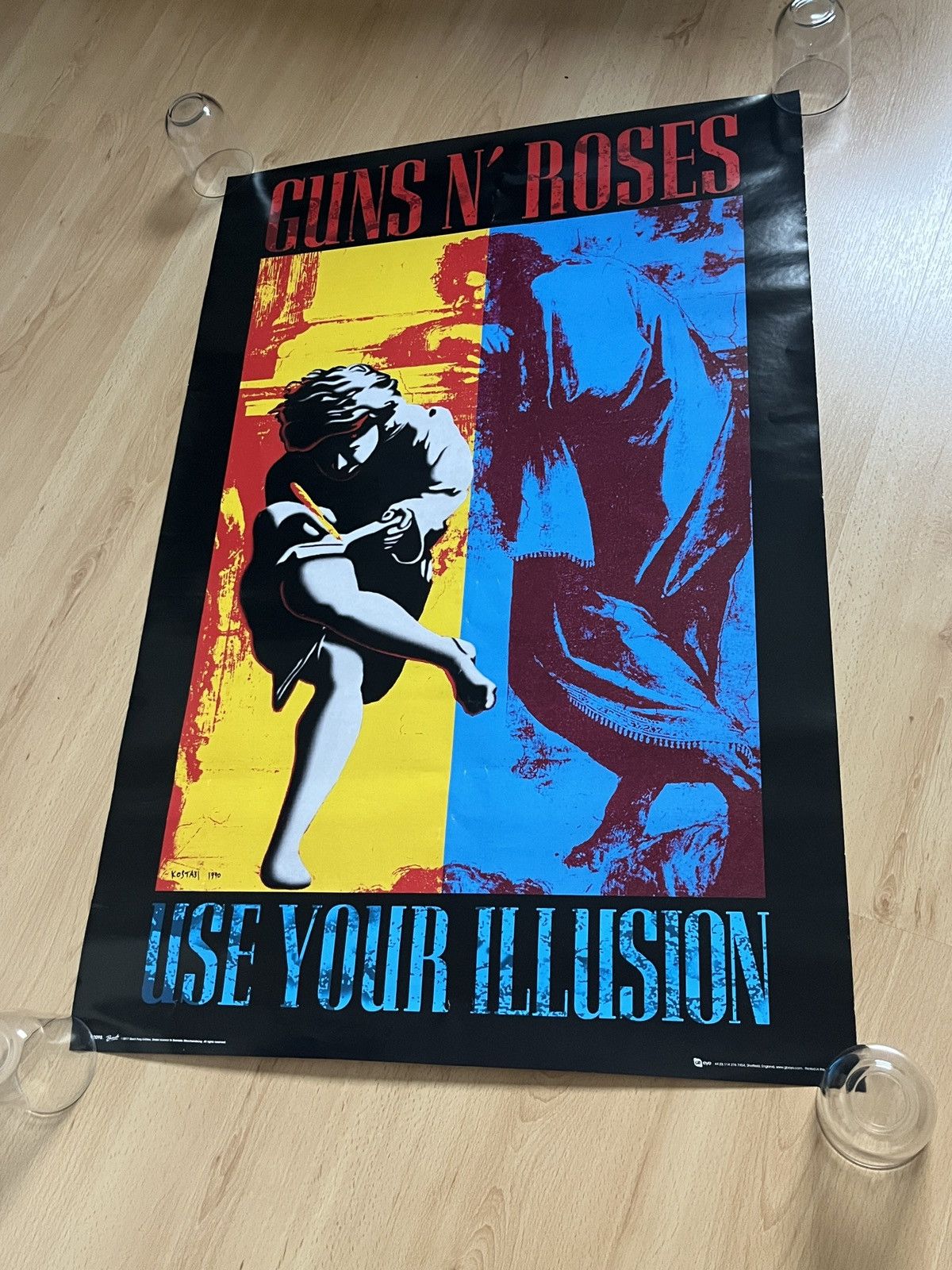 Band Tees × Guns N' Roses Guns N Roses x Use Your Illusion poster Size ONE SIZE - 1 Thumbnail
